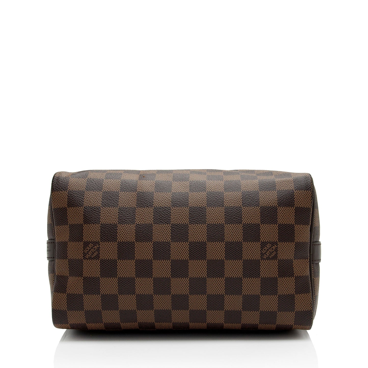 Louis Vuitton Damier Ebene Speedy Bandouliere 25 Satchel (SHF-El704A)