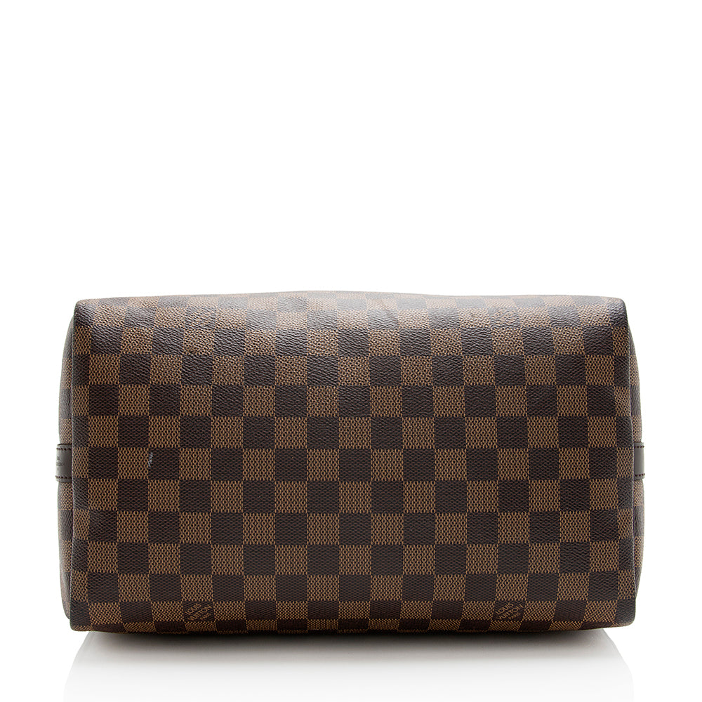 Louis Vuitton Damier Ebene Speedy Bandouliere 30 Satchel (SHF-21143)