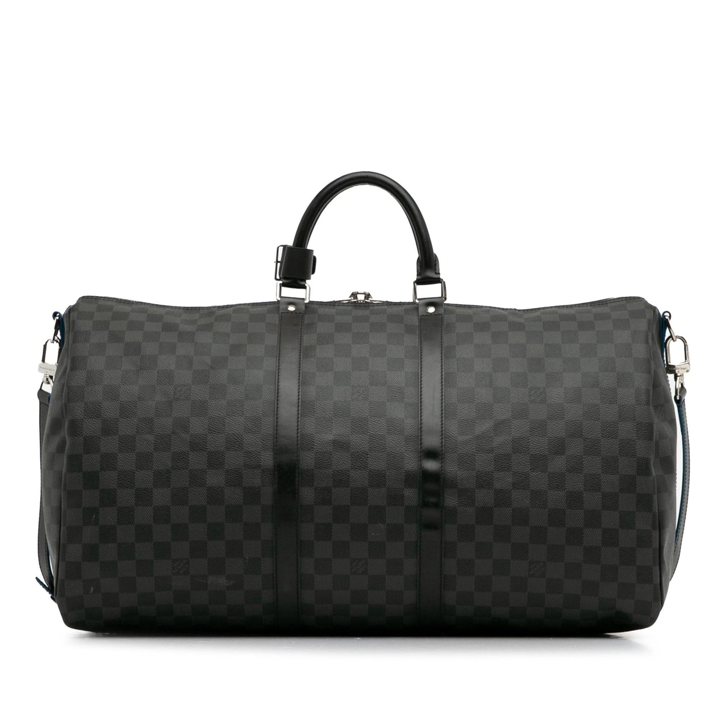 Louis Vuitton Damier Graphite Keepall Bandouliere 55 (SHG-A1oTqy)