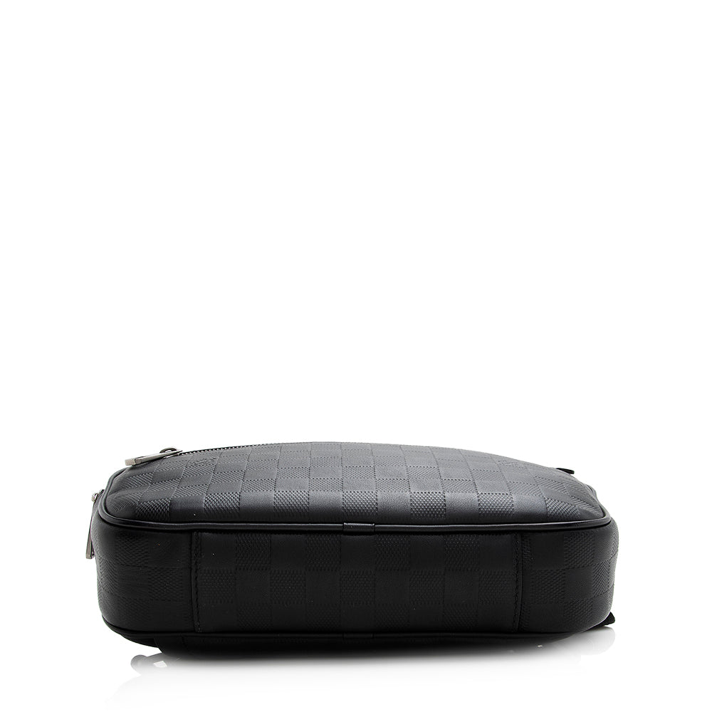 Louis Vuitton Damier Infini Leather Ambler Belt Bag (SHF-21168)