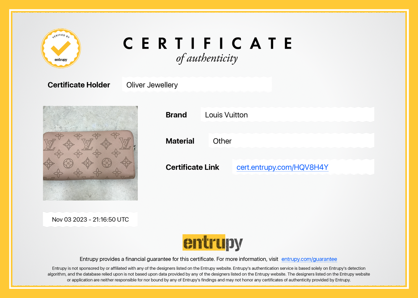 Louis Vuitton Galet Monogram Mahina Zippy Wallet