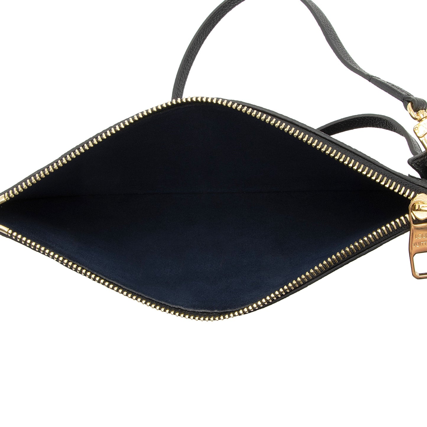 Louis Vuitton Giant Monogram Empreinte Neverfull MM Pochette (SHF-uMpZHz)
