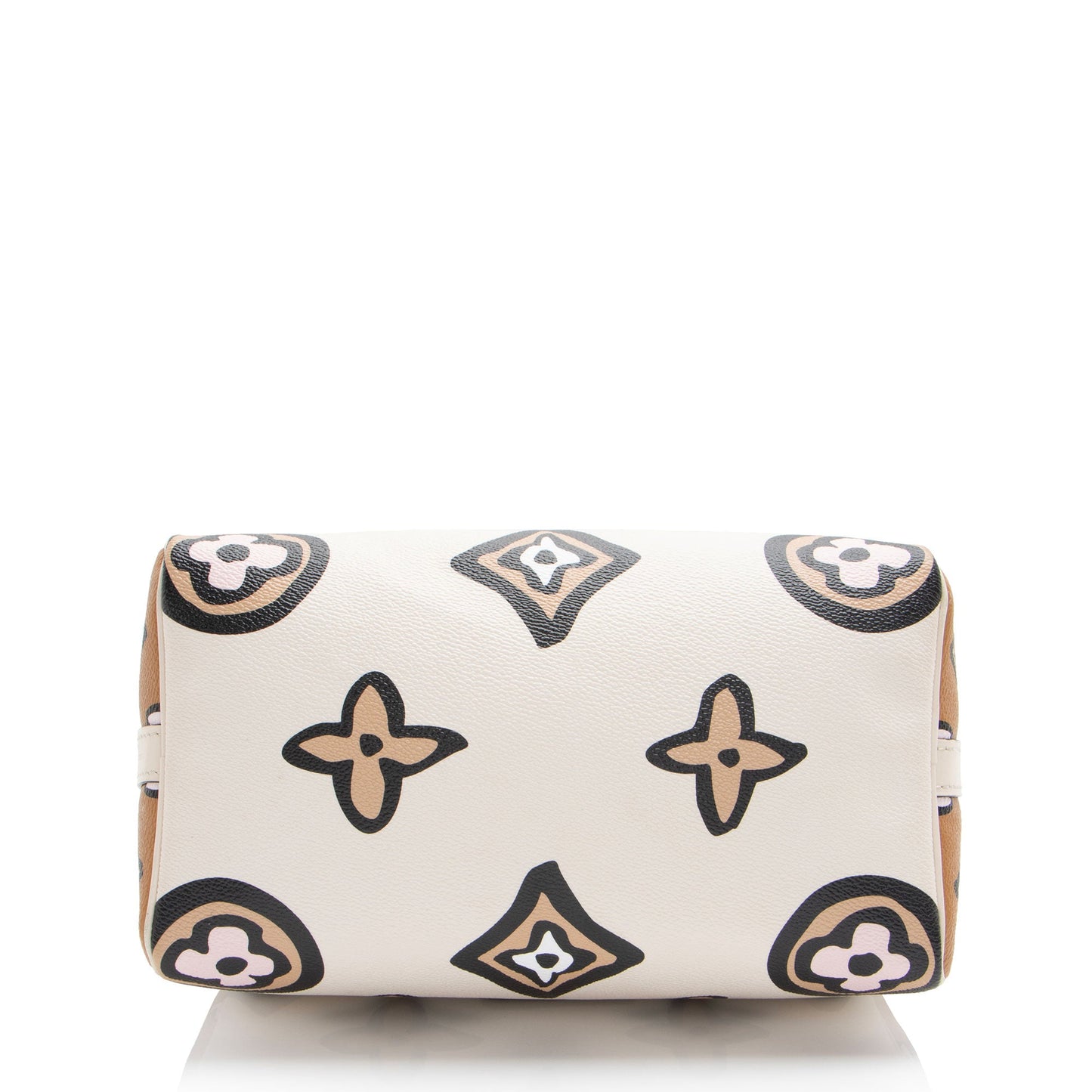 Louis Vuitton Limited Edition Giant Monogram Canvas Wild at Heart Speedy Bandlouliere 25 Satchel (SHF-Gqtbmp)