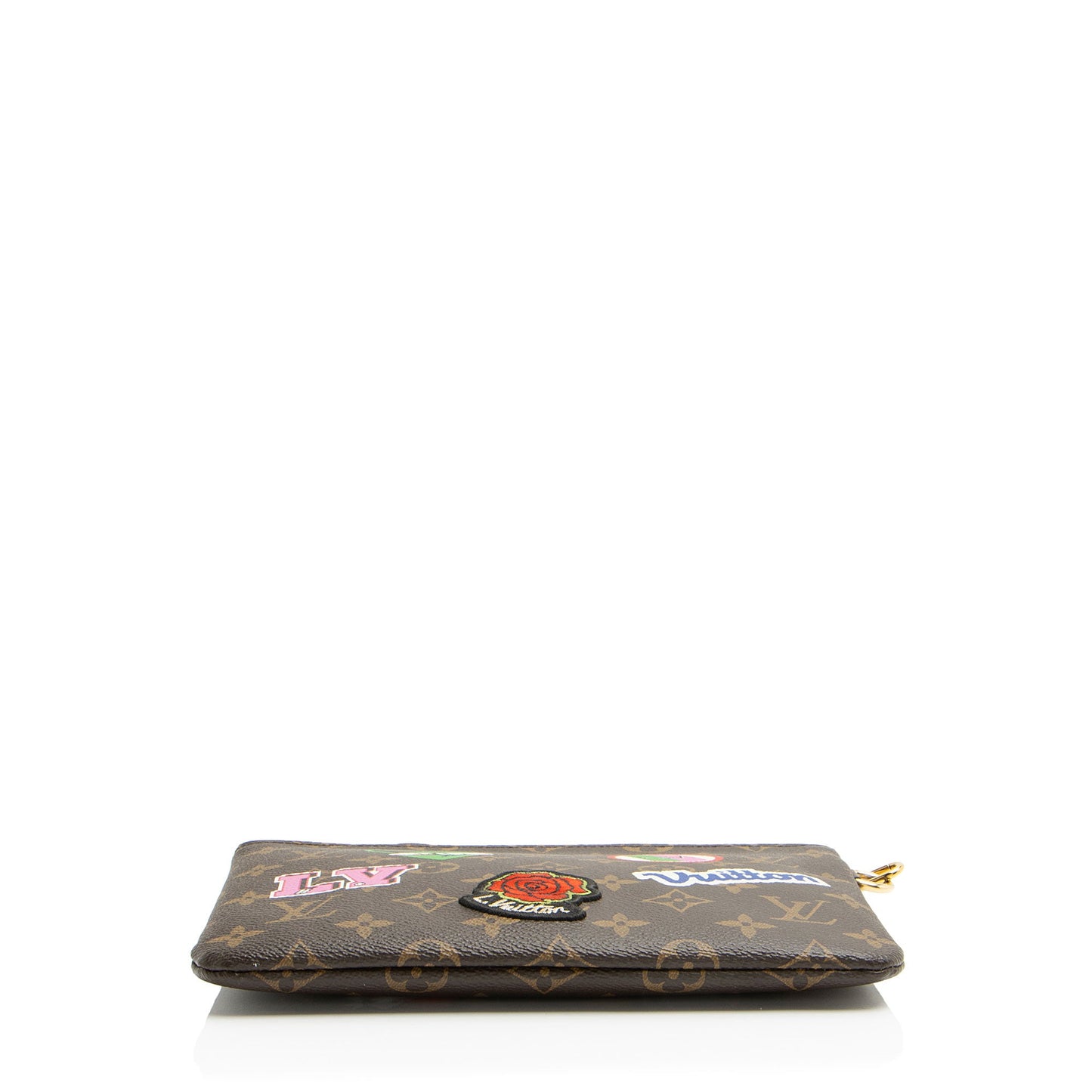 Louis Vuitton Limited Edition Monogram Canvas Patches City Pouch