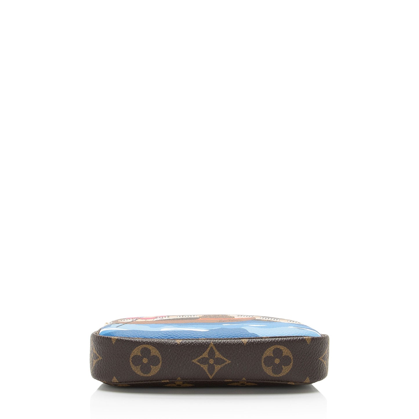Louis Vuitton Limited Edition Monogram Canvas Vivienne Mini Pochette Accessoires (SHF-eyekg1)