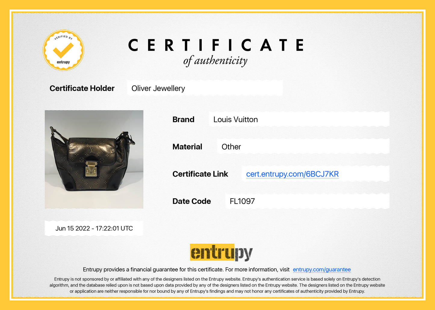 Louis Vuitton Limited Edition Monogram Embossed Sergeant PM