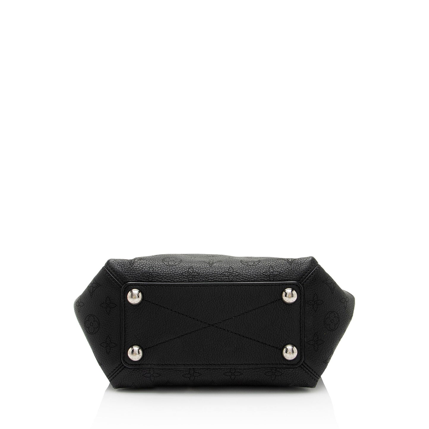 Louis Vuitton Mahina Leather Babylone Chain BB Satchel (SHF-mSHVXp)