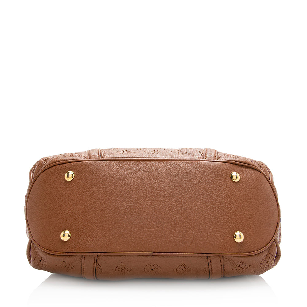 Louis Vuitton Mahina Leather Lunar PM Shoulder Bag (SHF-20919)