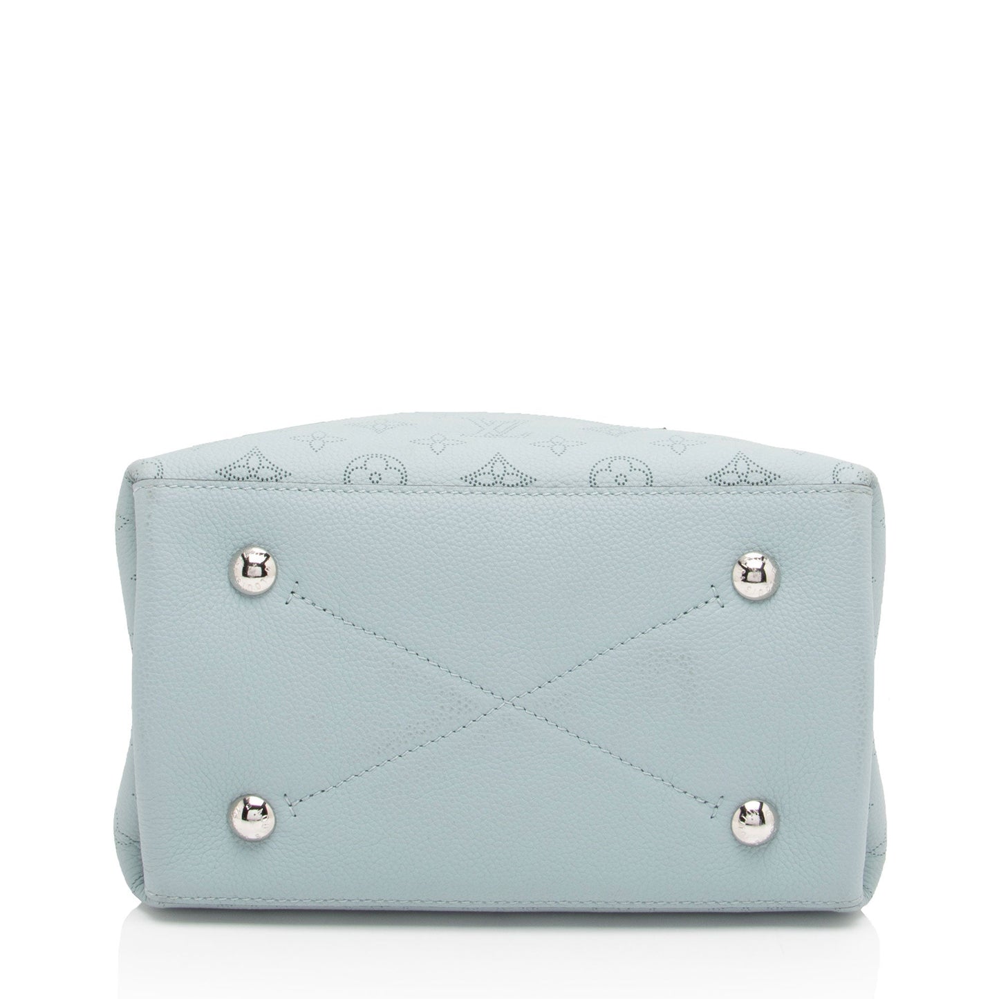 Louis Vuitton Mahina Leather Muria Bucket Bag (SHF-C511ja)