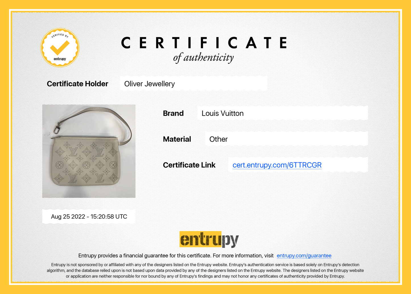 Louis Vuitton Mahina Selene Pochette PM