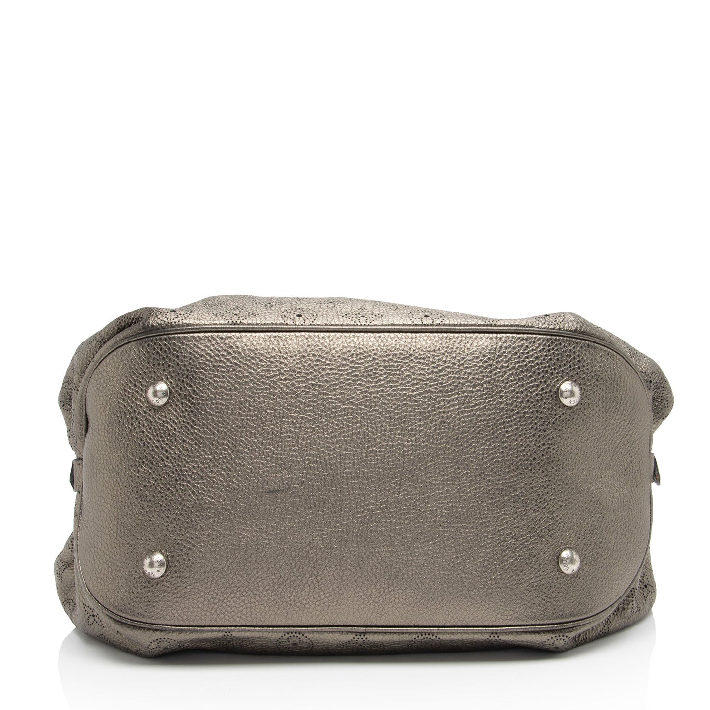 Louis Vuitton Metallic Mahina Leather XL Hobo (SHF-mvCaqy)