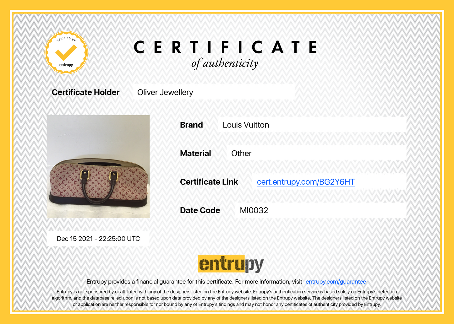 Louis Vuitton Mini Lin Alma Horizontal