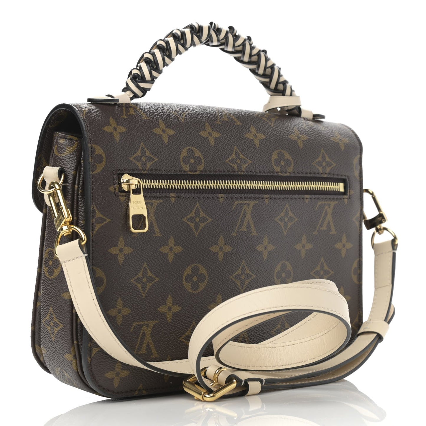 LOUIS VUITTON MONOGRAM BRAIDED POCHETTE MÃTIS