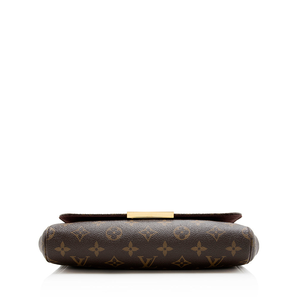 Louis Vuitton Monogram Canvas Favorite MM Shoulder Bag (SHF-21138)