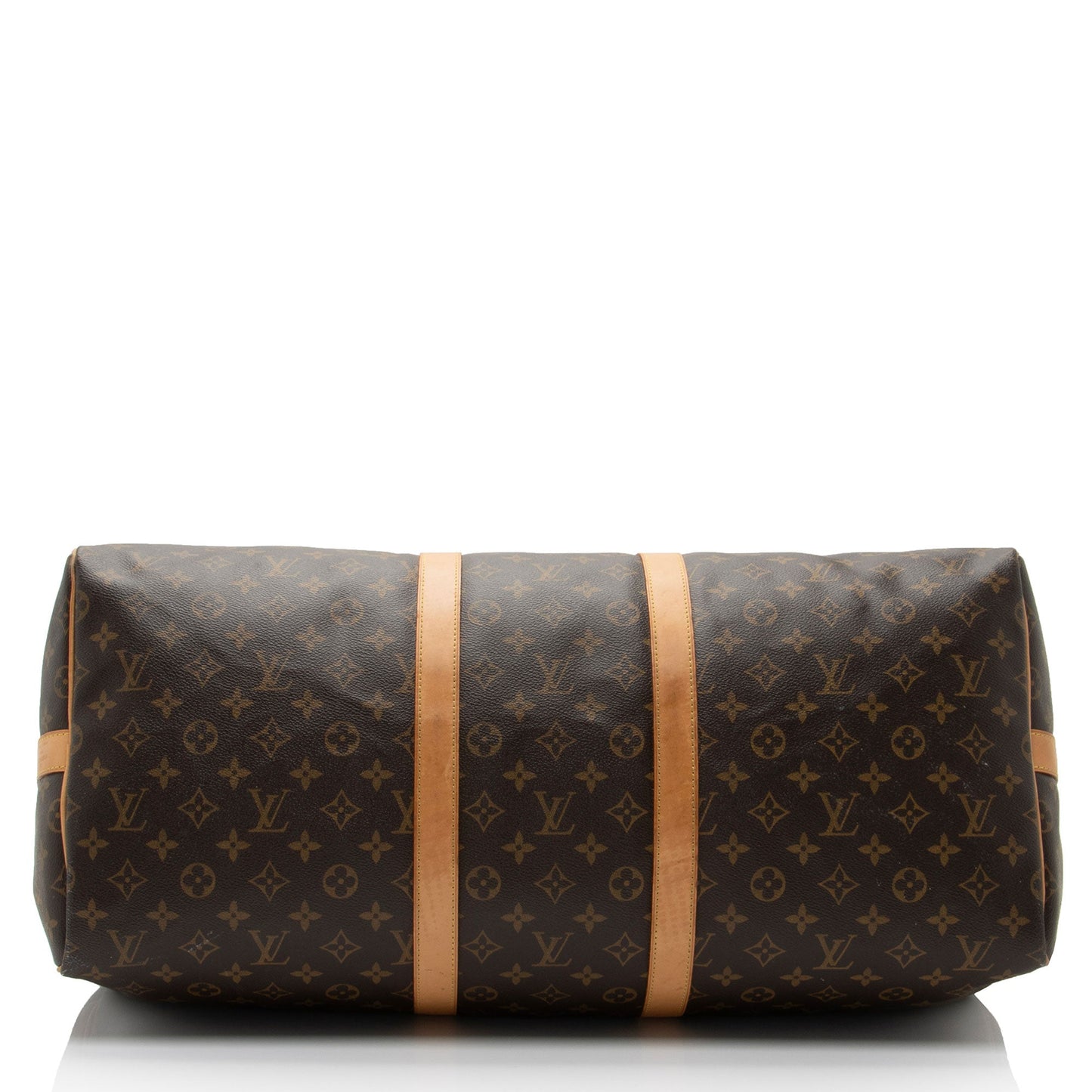 Louis Vuitton Monogram Canvas Keepall Bandouliere 55 Duffle Bag (SHF-SdSz4O)
