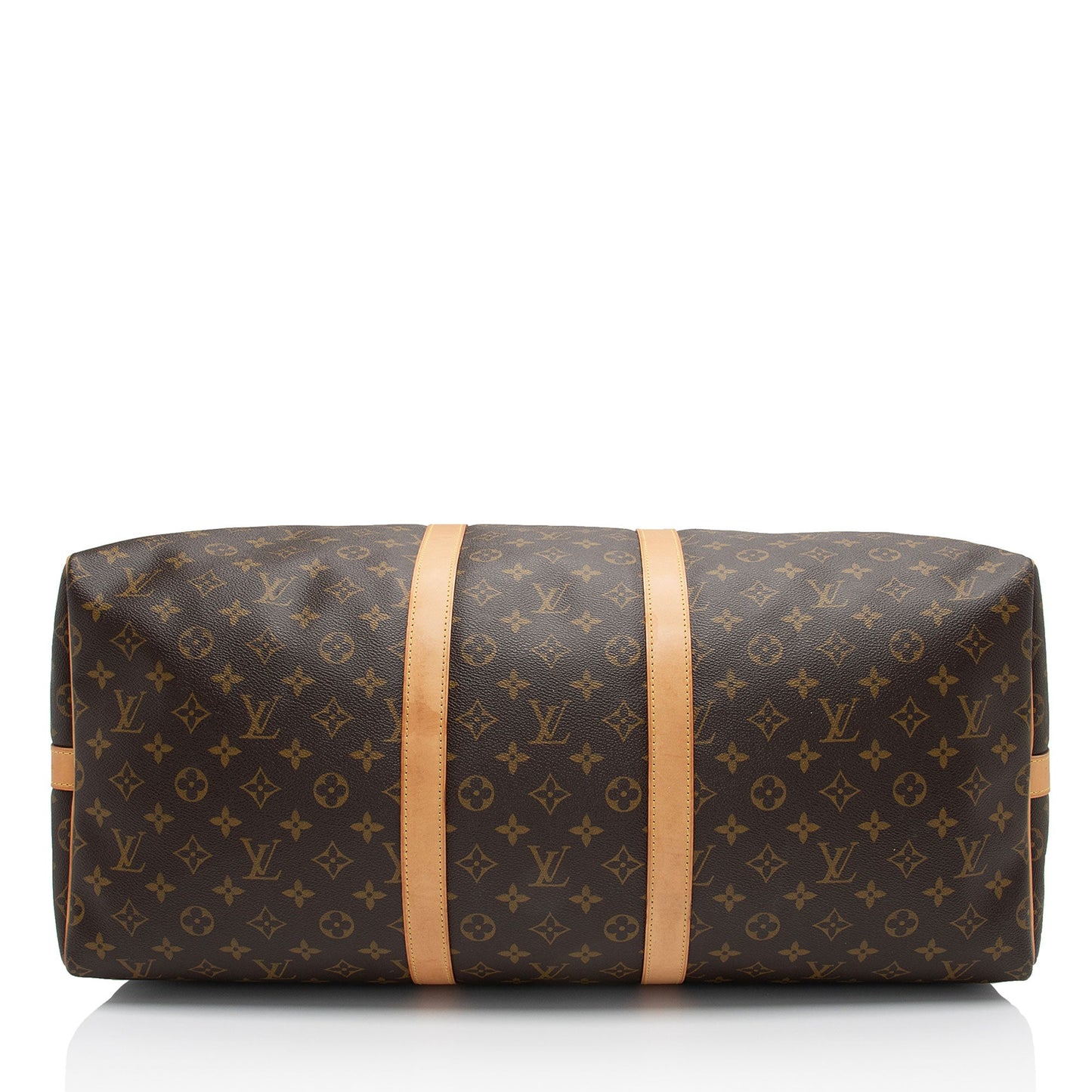 Louis Vuitton Monogram Canvas Keepall Bandouliere 55 Duffle Bag (SHF-BWjDGO)
