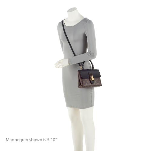 Louis Vuitton Monogram Canvas Calfskin Locky BB Satchel (SHF-BM8gZ0)