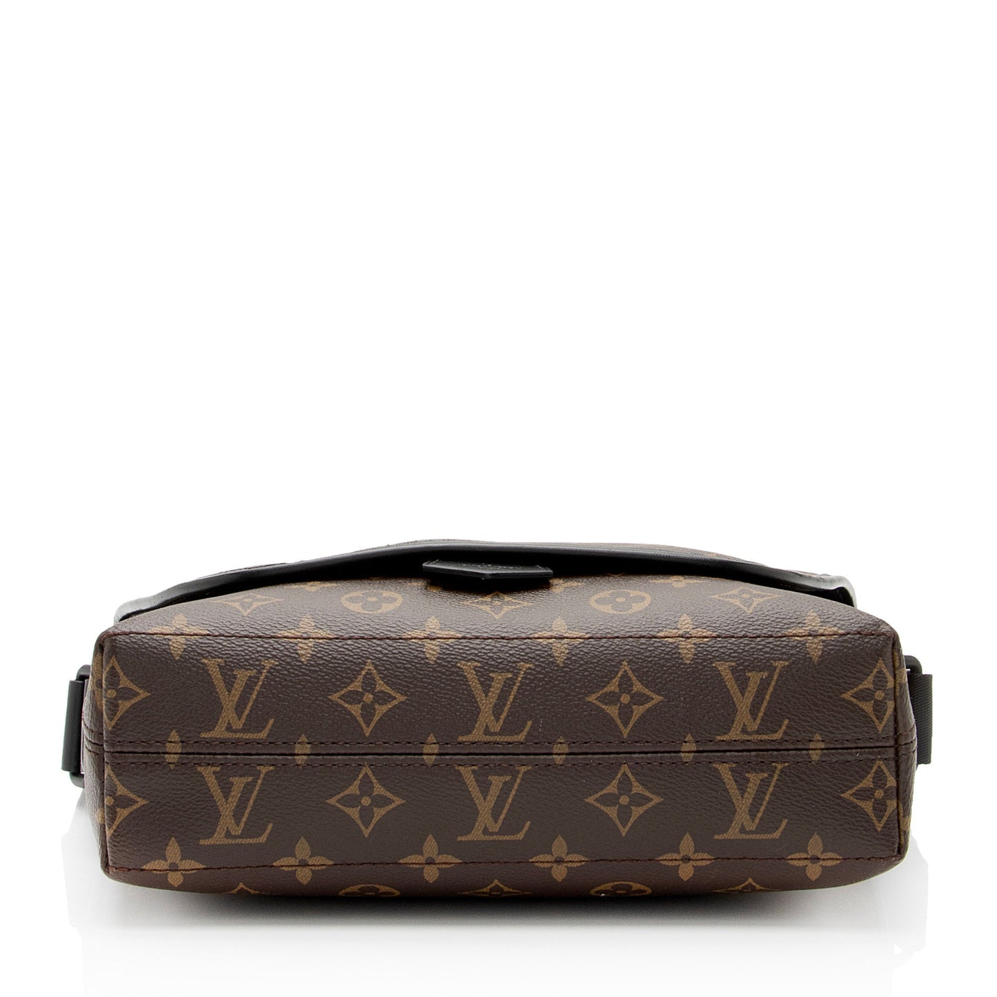 Louis Vuitton Monogram Canvas Macassar Magnetic Messenger Bag (SHF-speCUQ)
