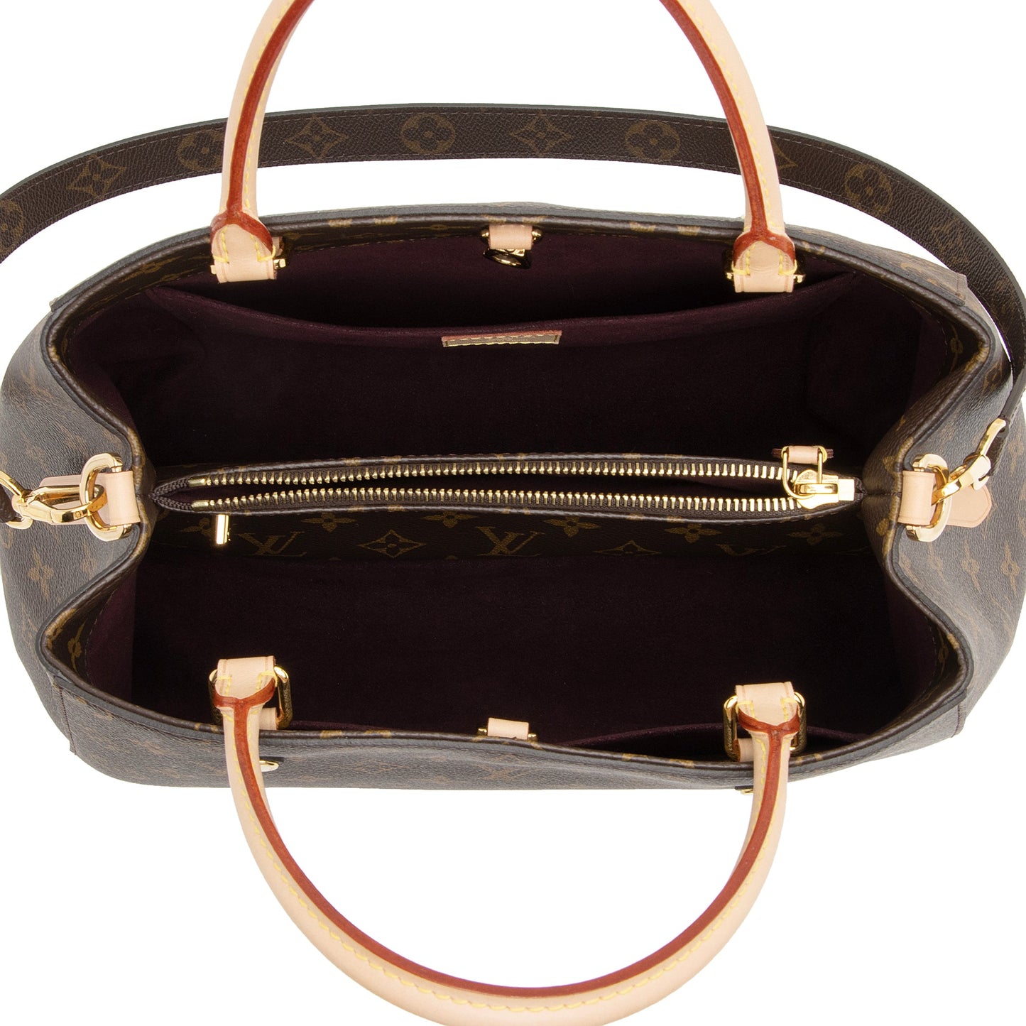 Louis Vuitton Monogram Canvas Montaigne MM Tote (SHF-23444)