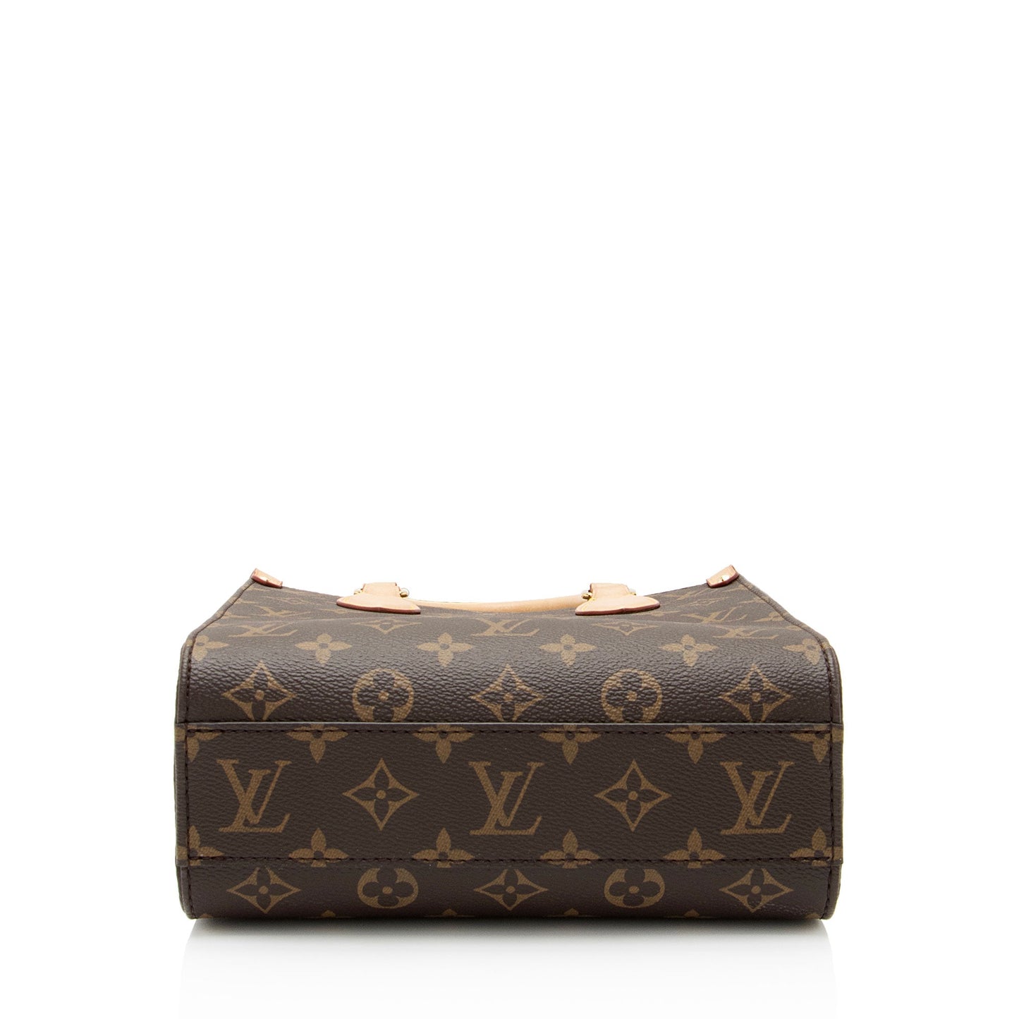 Louis Vuitton Monogram Canvas Sac Plat BB Tote (SHF-YzNIVJ)