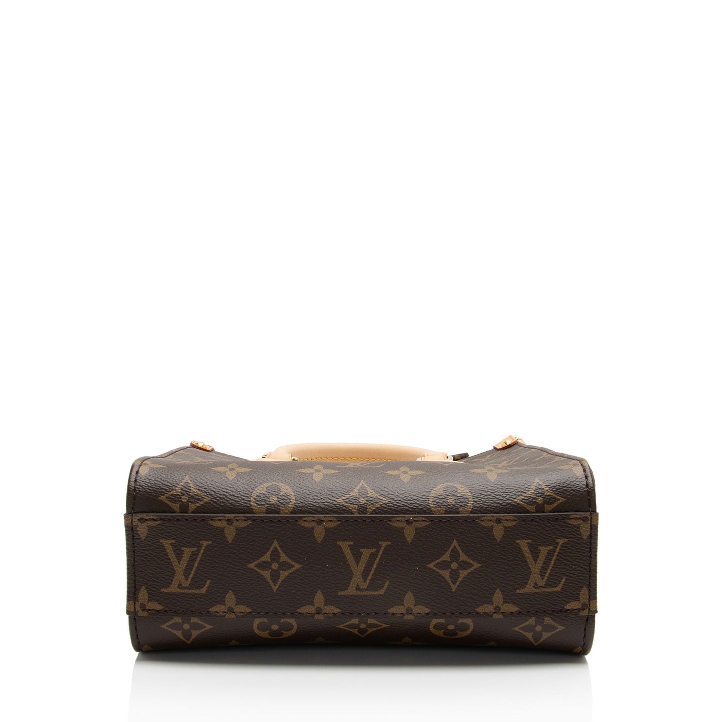 Louis Vuitton Monogram Canvas Sac Plat BB Tote (SHF-OfhzXM)