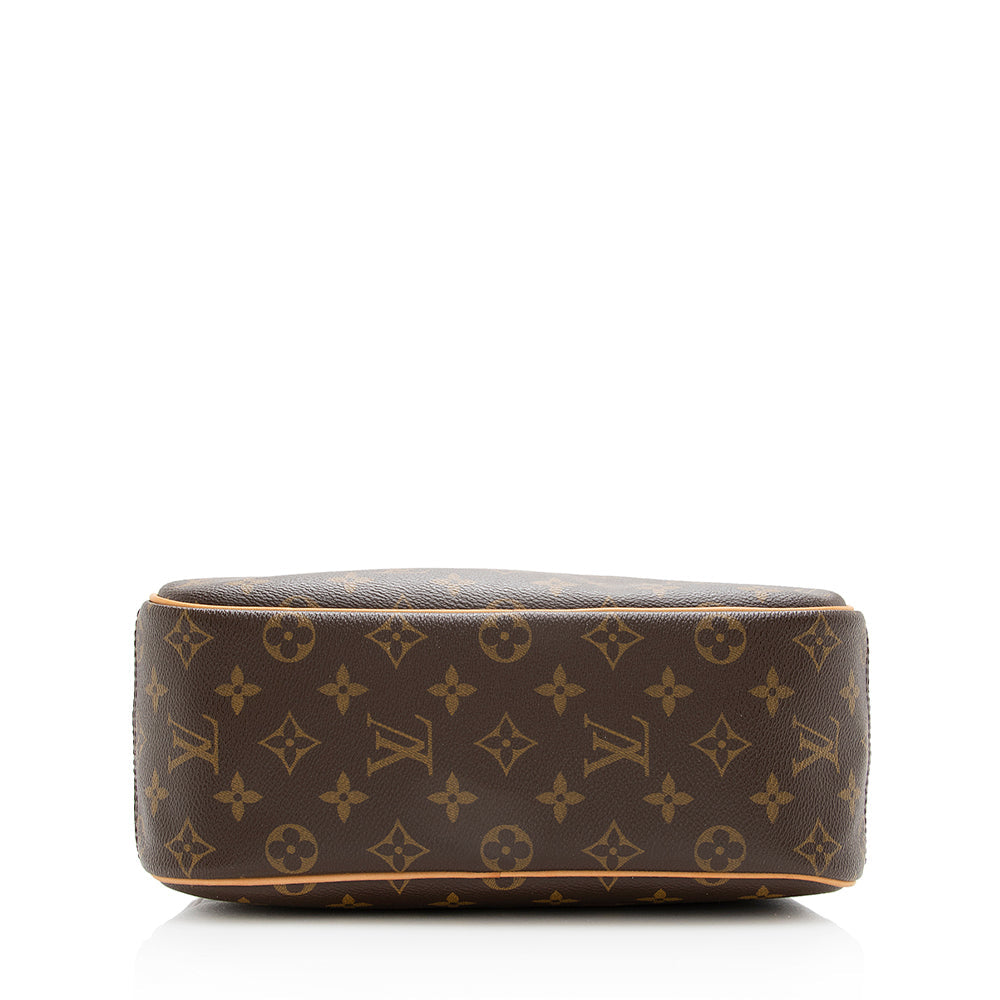 Louis Vuitton Monogram Canvas Trouville Satchel (SHF-20022)