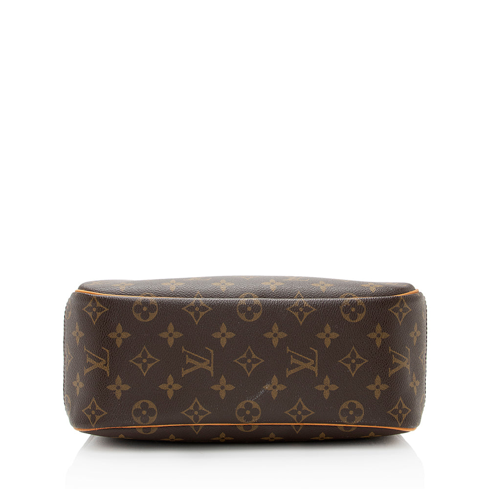 Louis Vuitton Monogram Canvas Trouville Satchel (SHF-21506)
