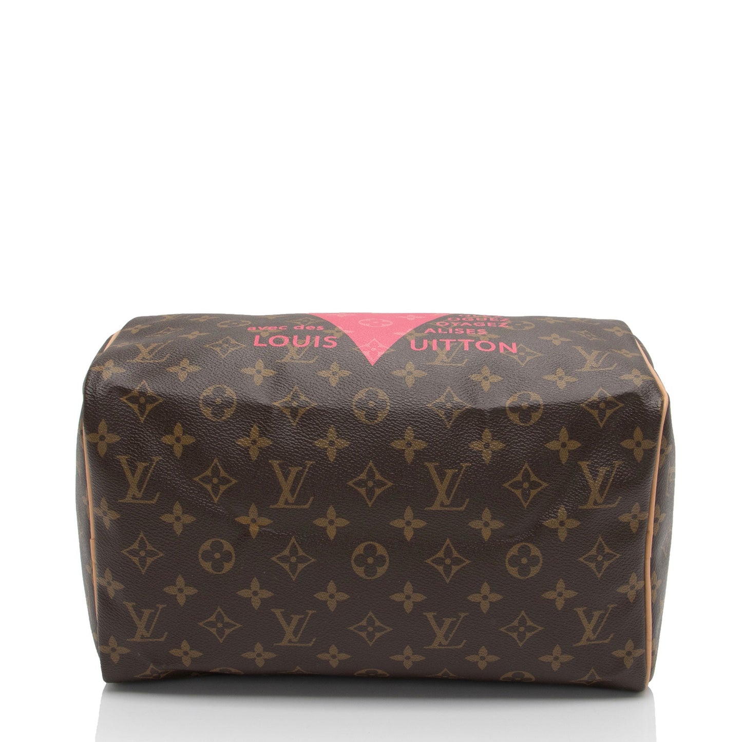 Louis Vuitton Monogram Canvas V Speedy 30 Satchel (SHF-QklCYN)