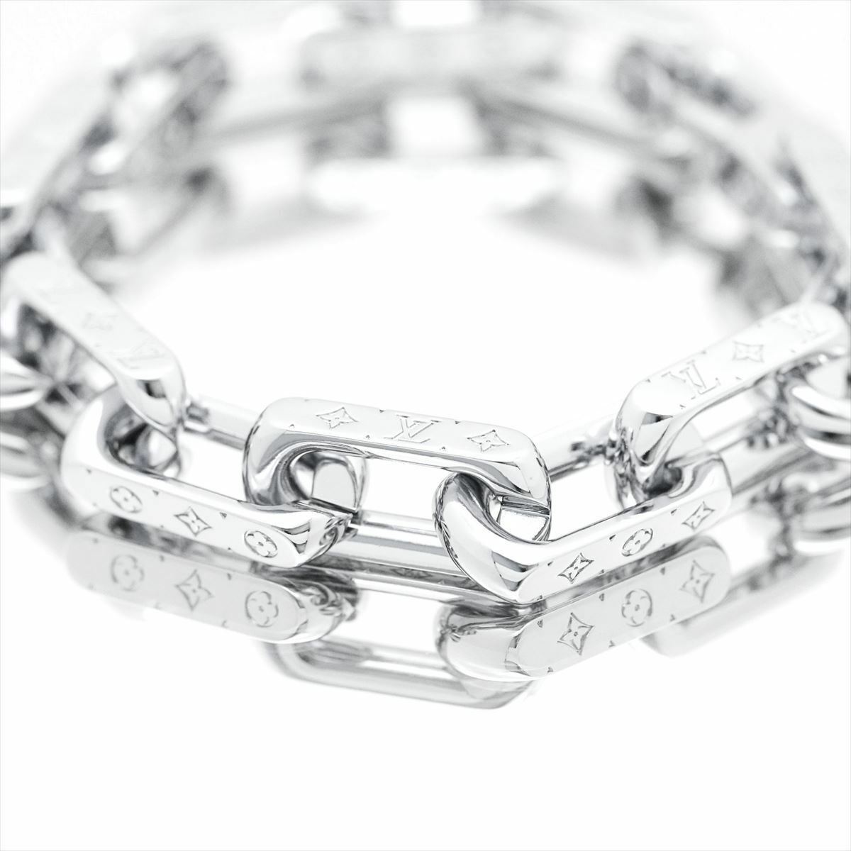 LOUIS VUITTON MONOGRAM CHAIN LINK BRACELET