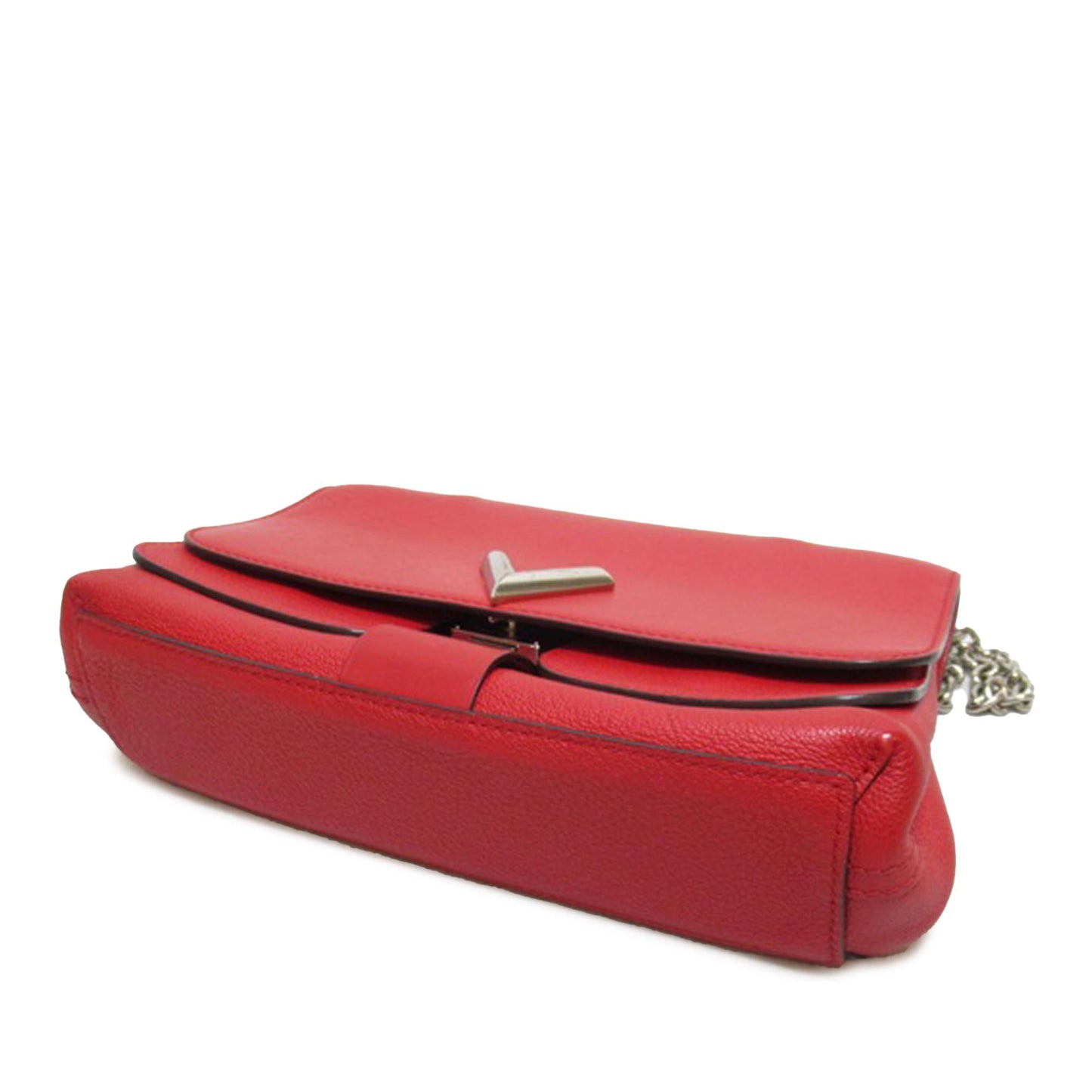Louis Vuitton Monogram Cuir Plume Ecume Very Chain Bag (SHG-c9RARW)