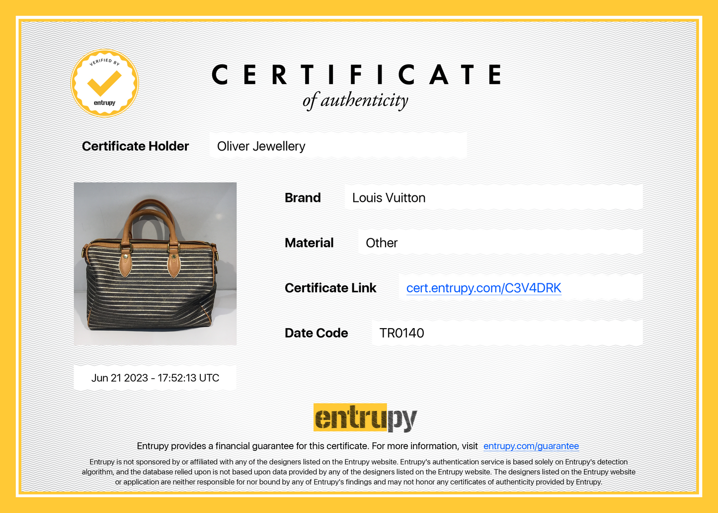 Louis Vuitton Monogram Eden Speedy Bandouliere 30