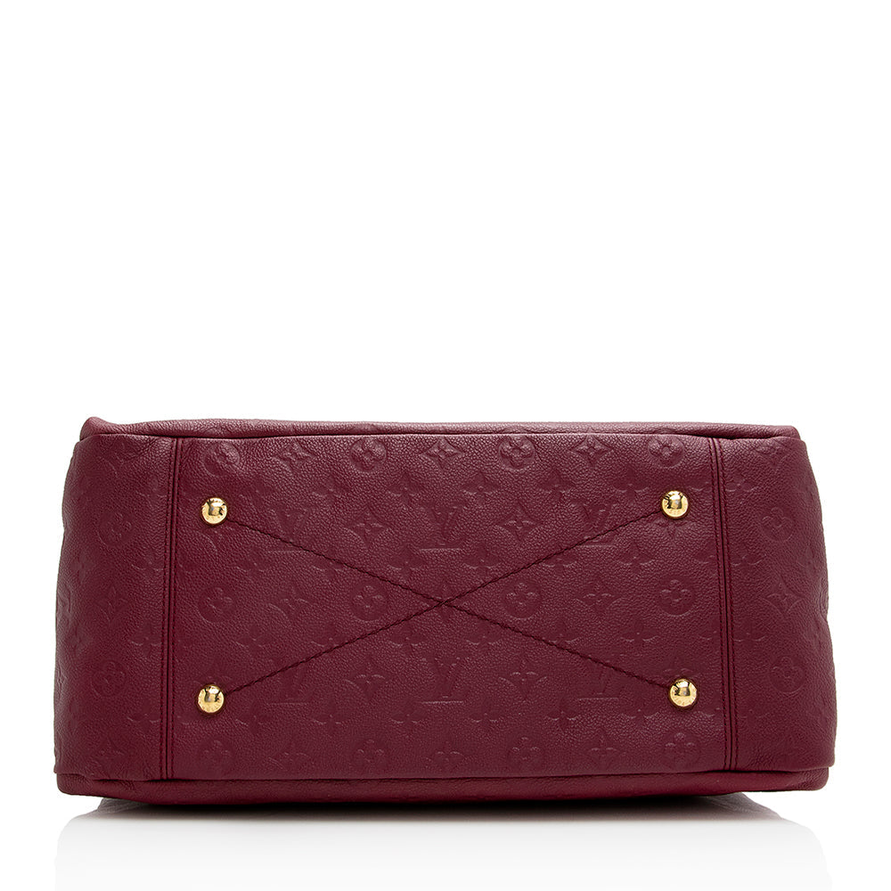 Louis Vuitton Monogram Empreinte Artsy MM Shoulder Bag (SHF-20975)
