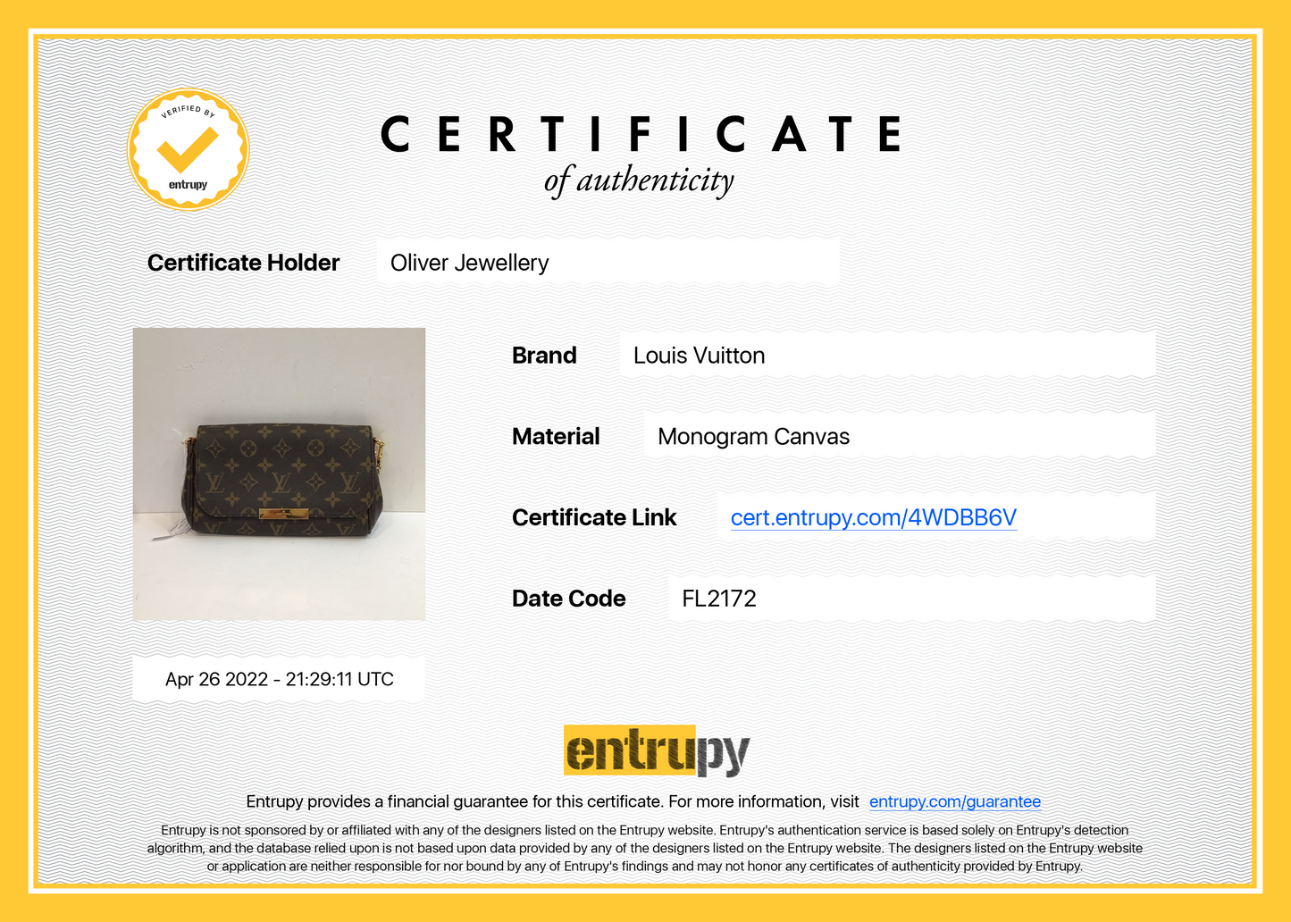 Louis Vuitton Monogram Favorite PM