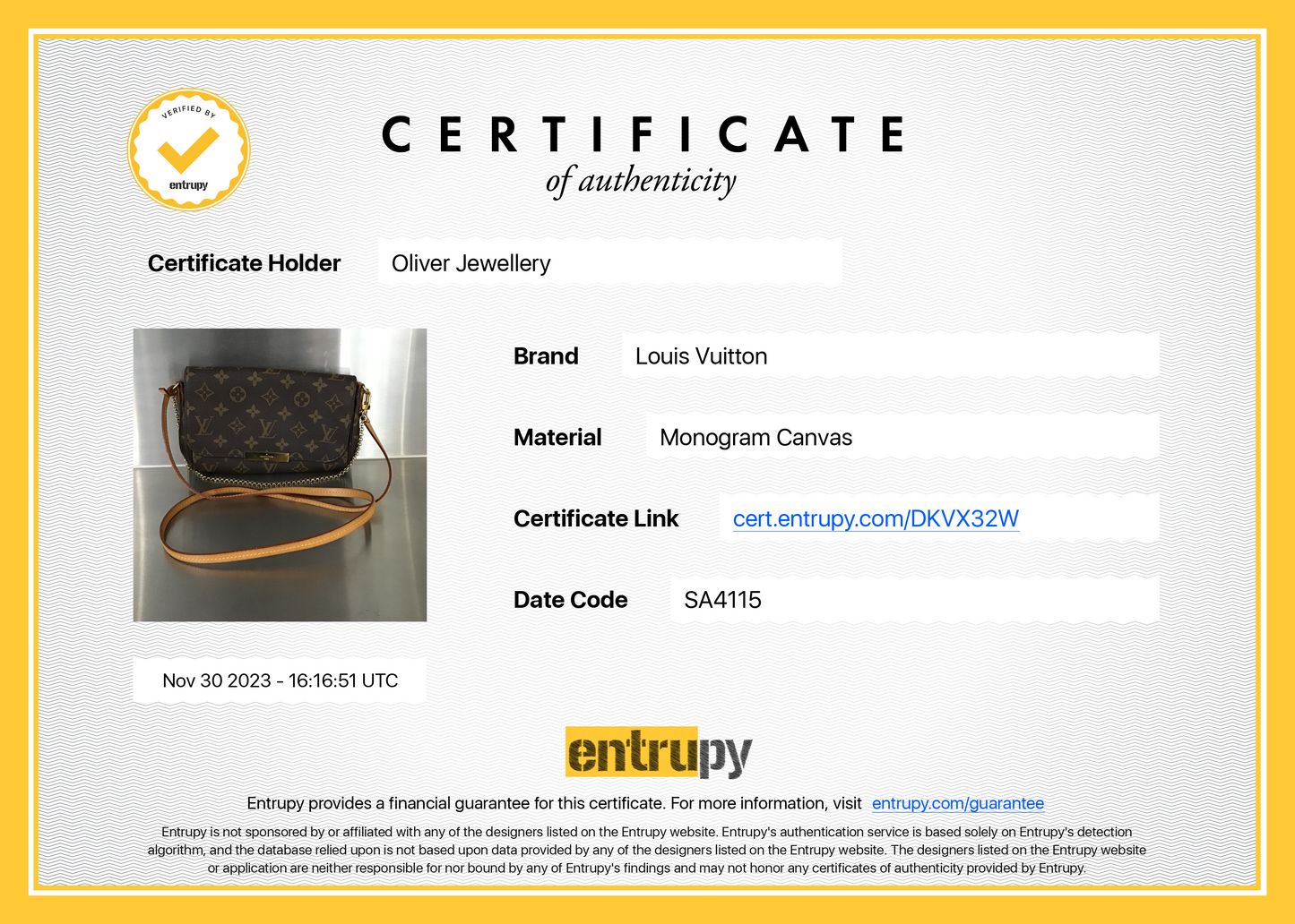 Louis Vuitton Monogram Favorite PM