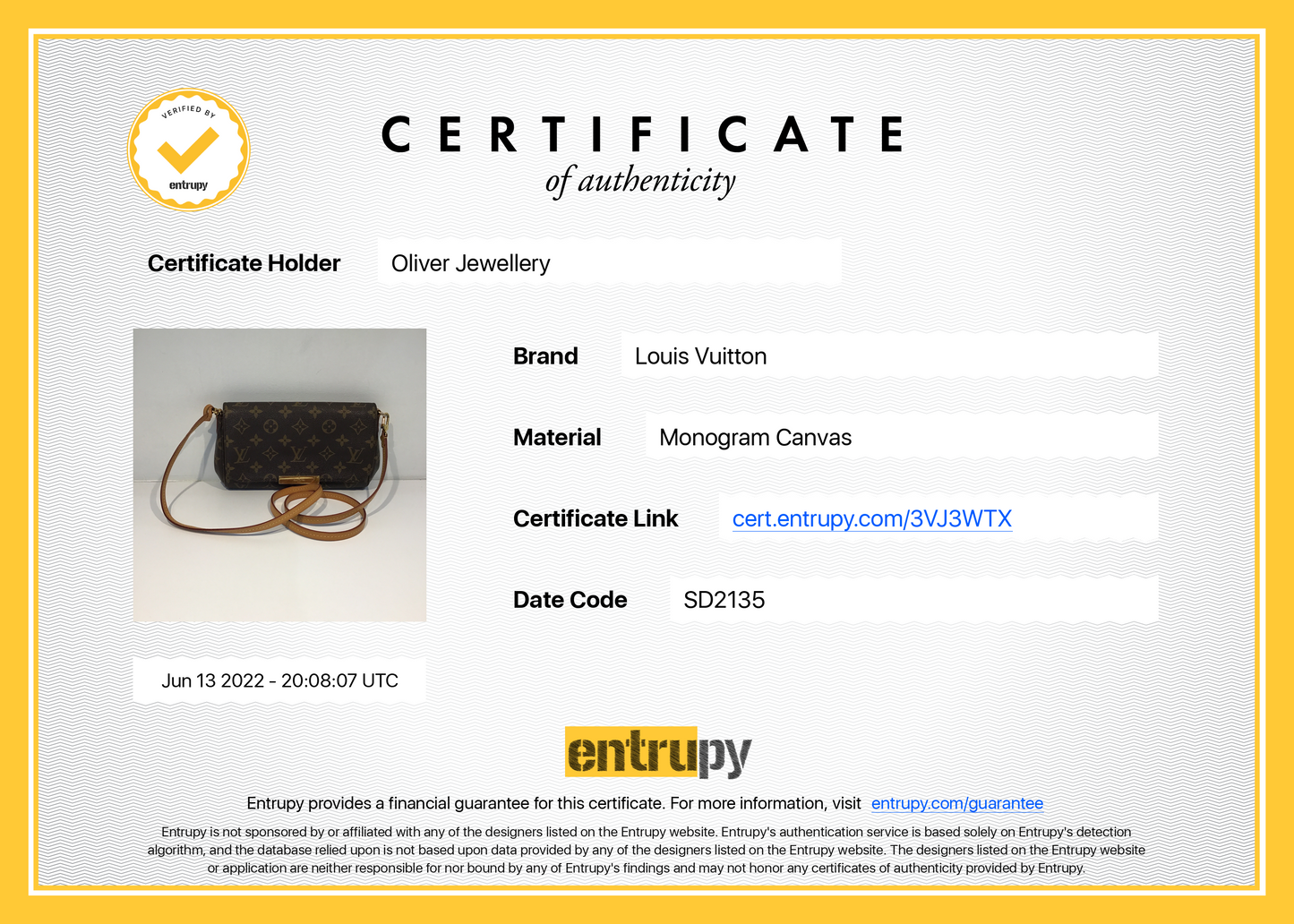 Louis Vuitton Monogram Favorite PM