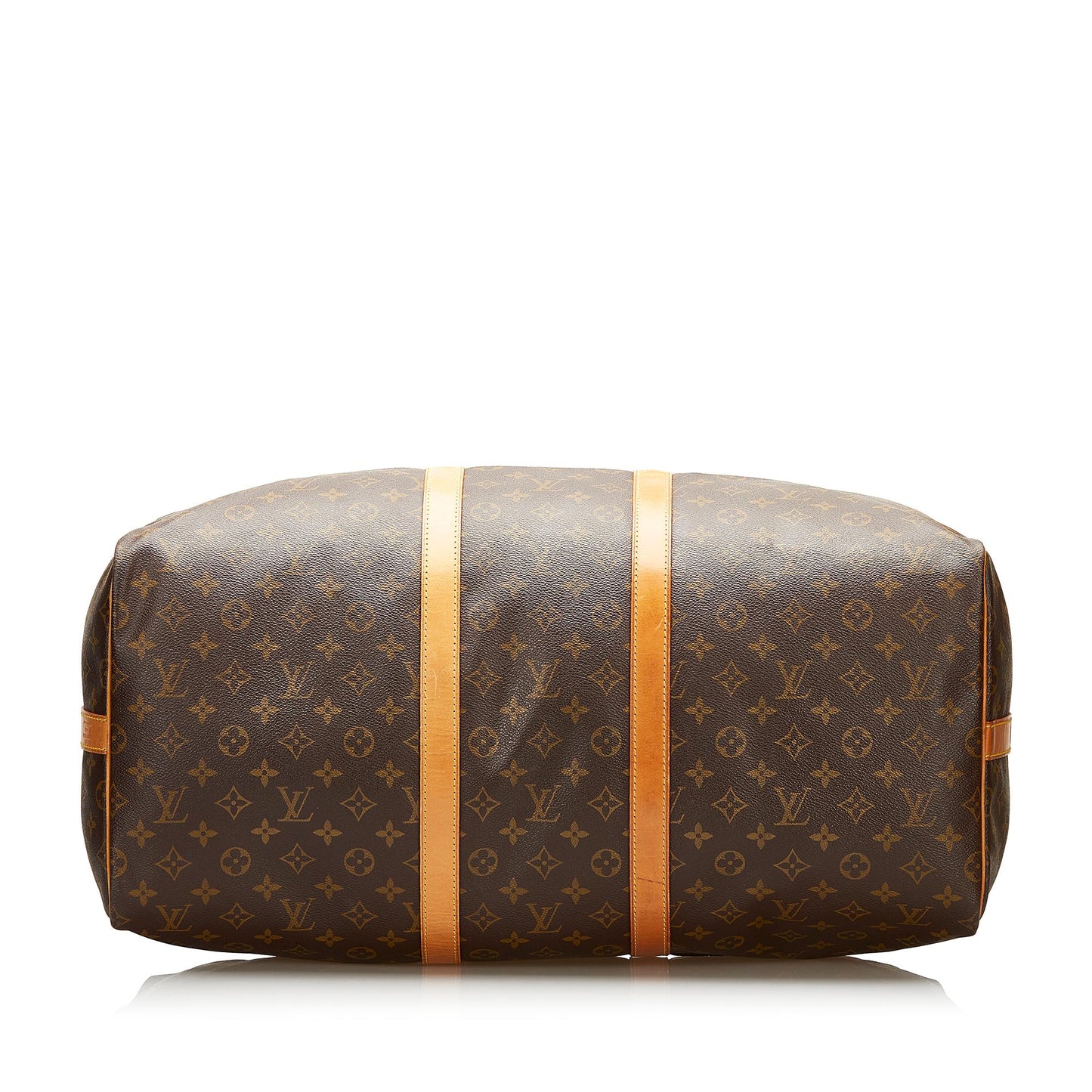Louis Vuitton Monogram Keepall Bandouliere 55 (SHG-35667)