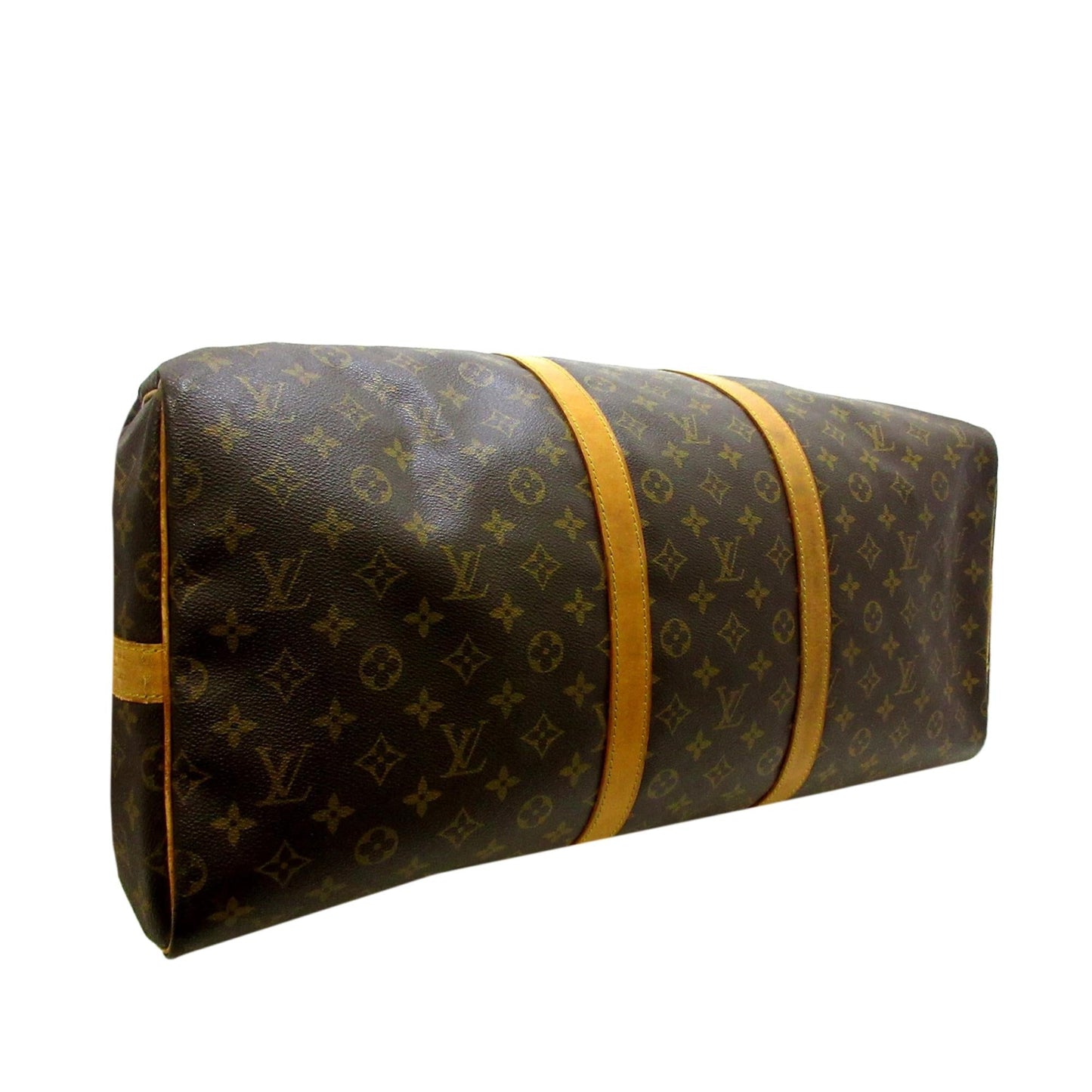 Louis Vuitton Monogram Keepall Bandouliere 55 (SHG-36468)