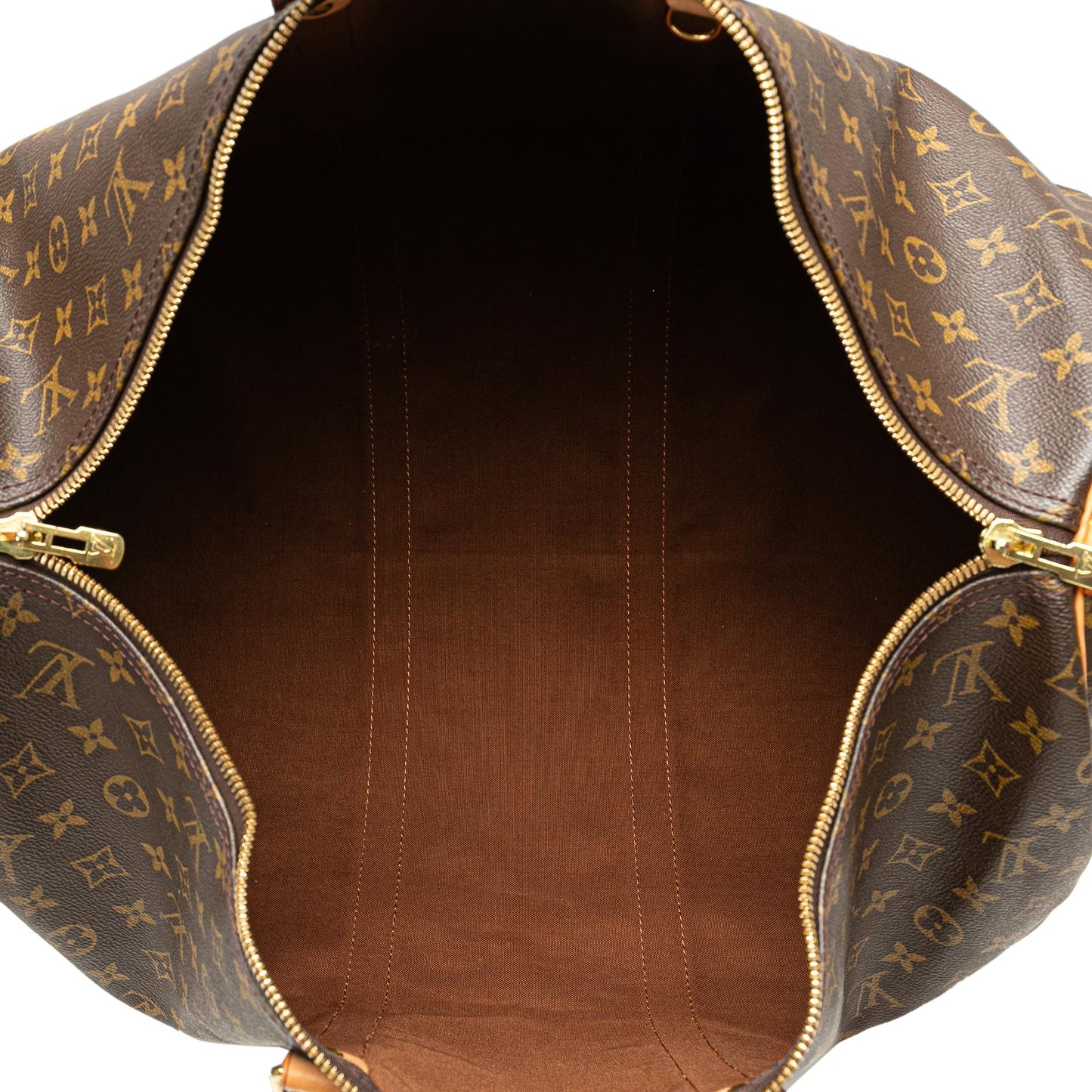 Louis Vuitton Monogram Keepall Bandouliere 55 (SHG-zwa11s)