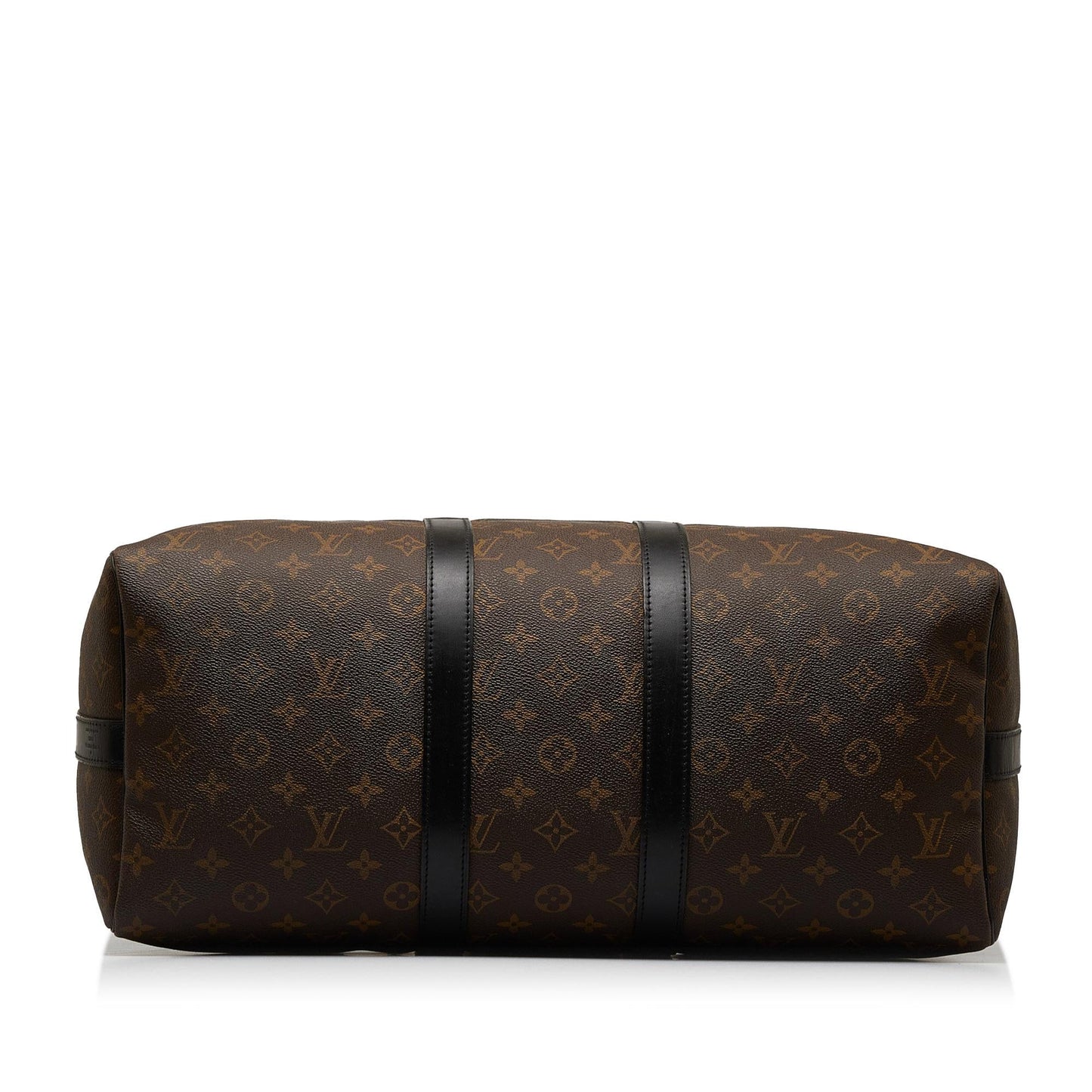 Louis Vuitton Monogram Macassar Keepall Bandouliere 45 (SHG-7oOrTb)