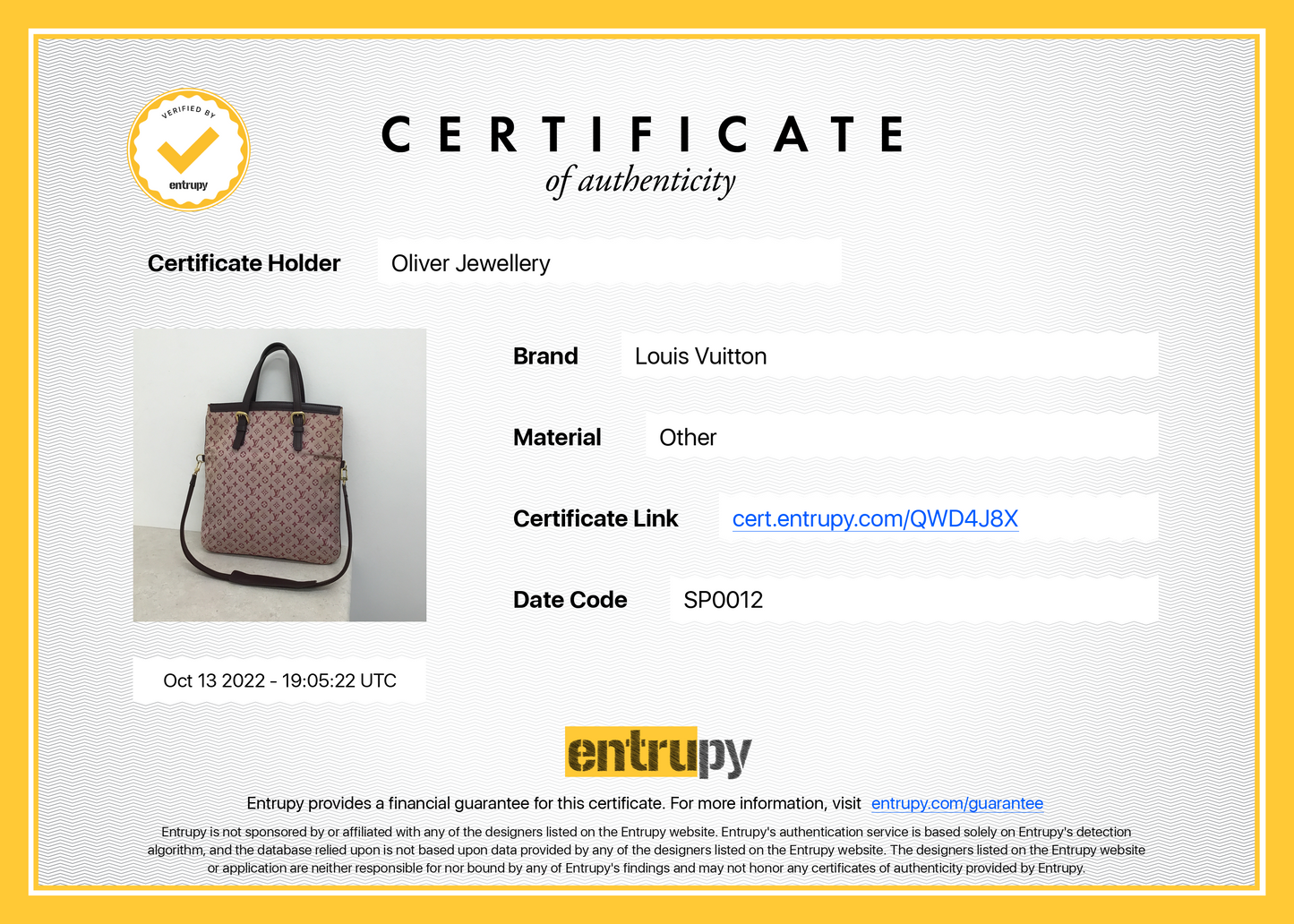 Louis Vuitton Monogram Mini Lin Francoise Bag