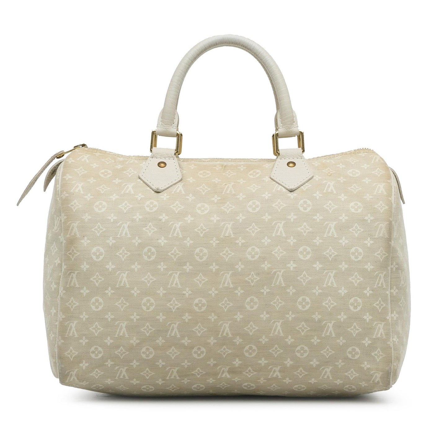 Louis Vuitton Monogram Mini Lin Speedy 30 (SHG-VEqoLJ)