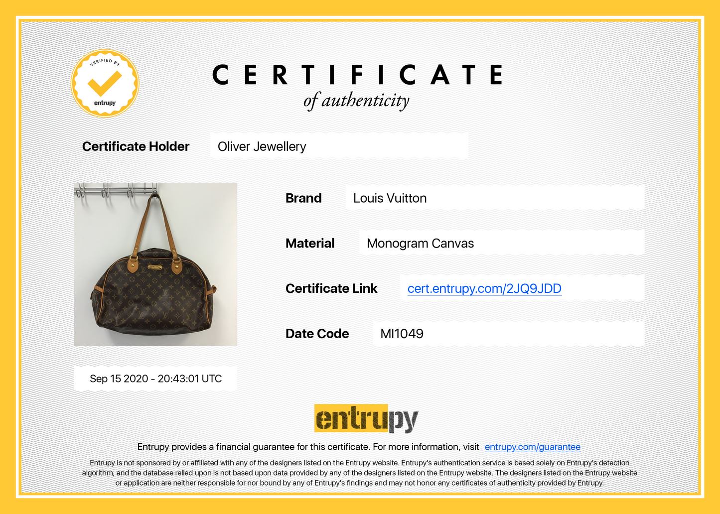 Louis Vuitton Monogram Montorgueil GM