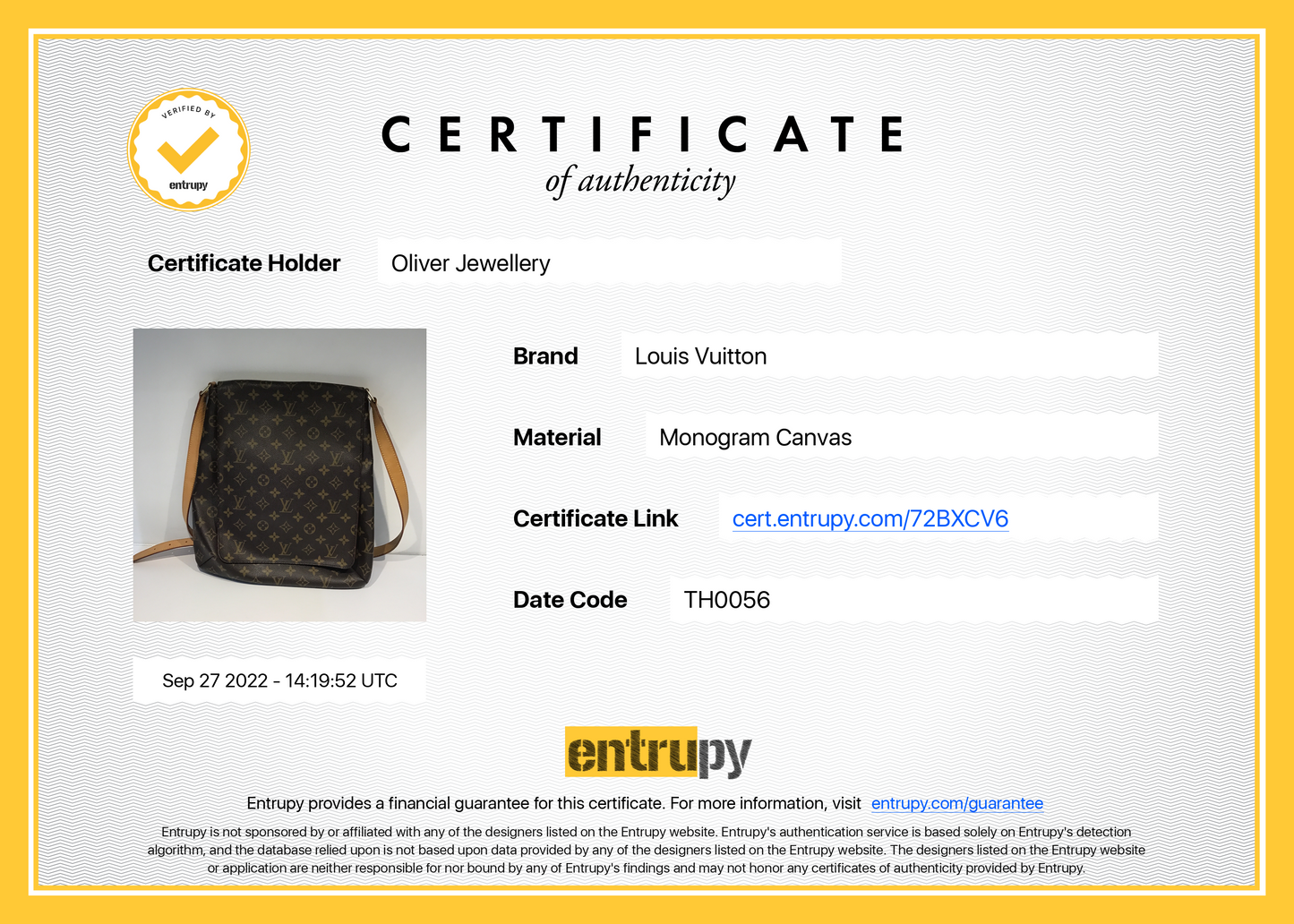 Louis Vuitton Monogram Musette Salsa Gm