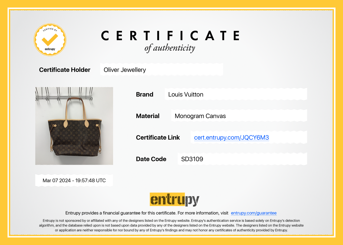 Louis Vuitton Monogram Neverfull MM