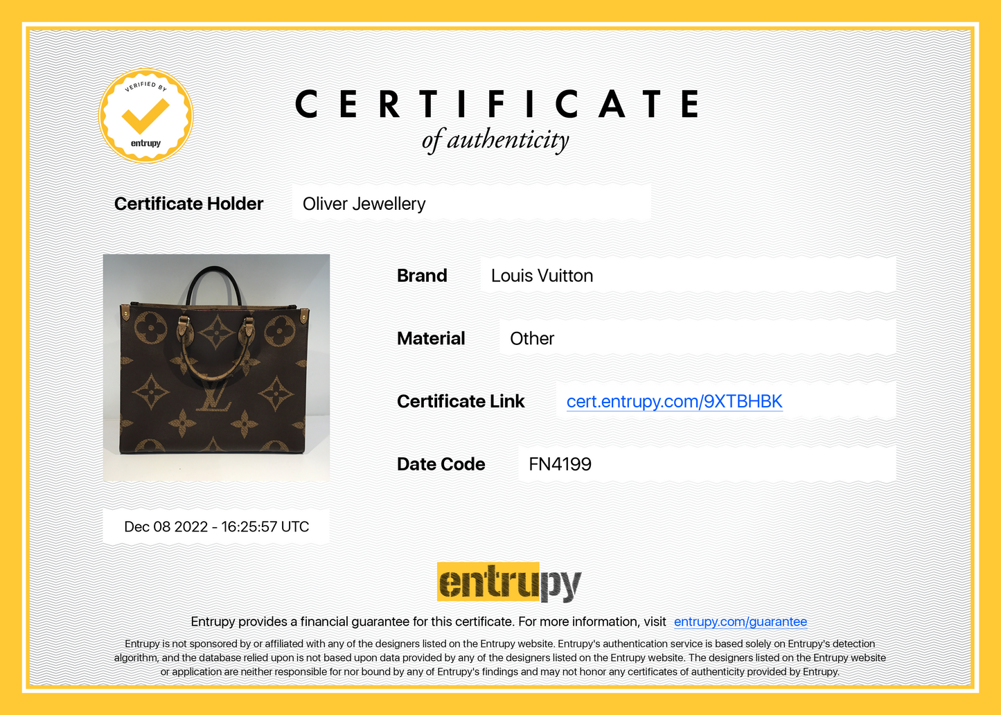 Louis Vuitton Monogram Onthego GM