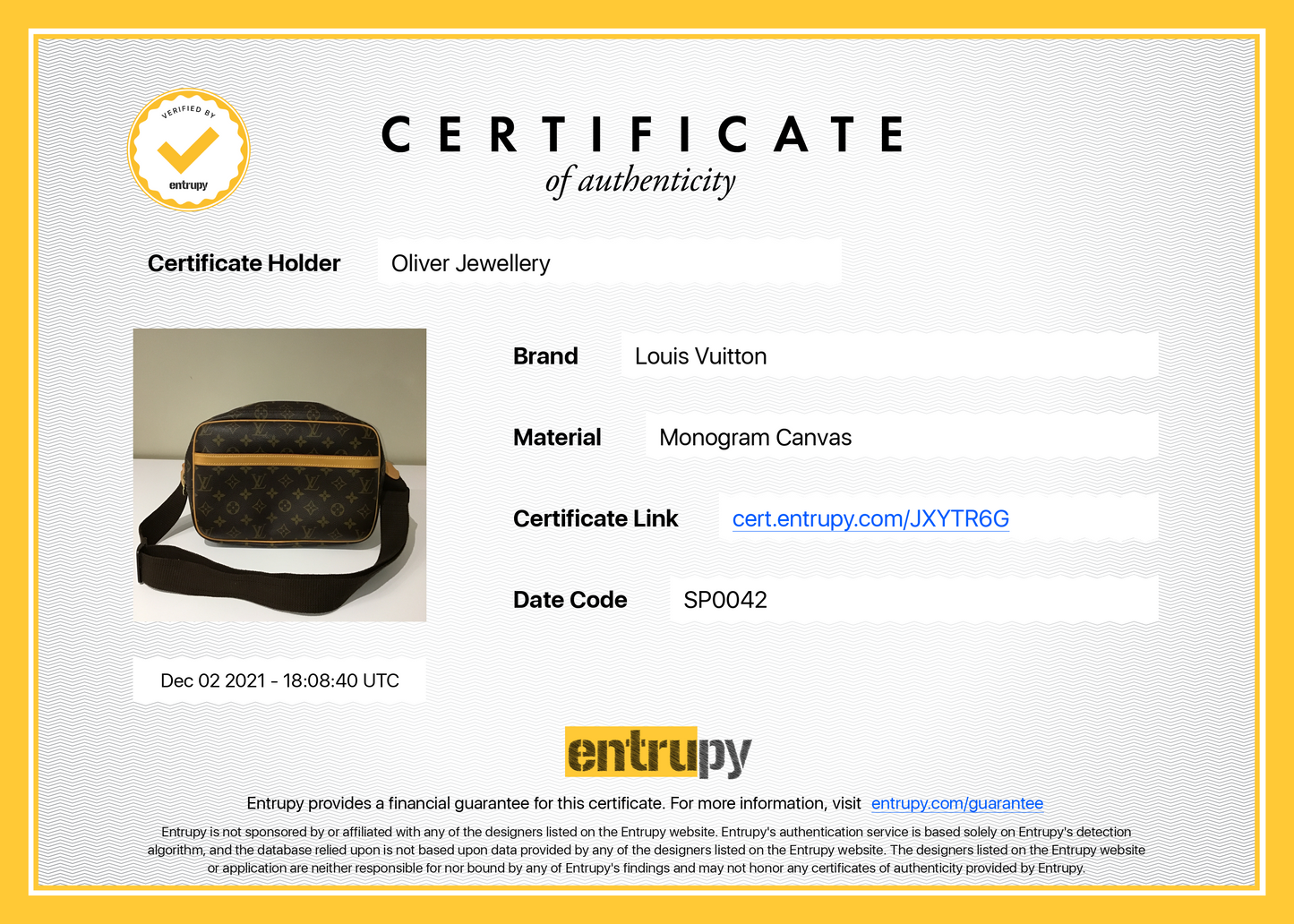 Louis Vuitton Monogram Reporter PM