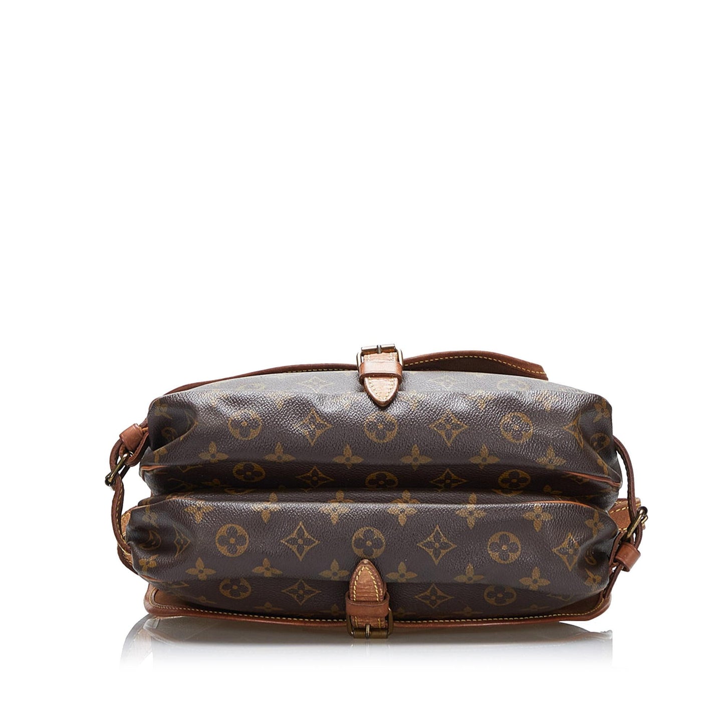Louis Vuitton Monogram Saumur 25 (SHG-cCilKm)