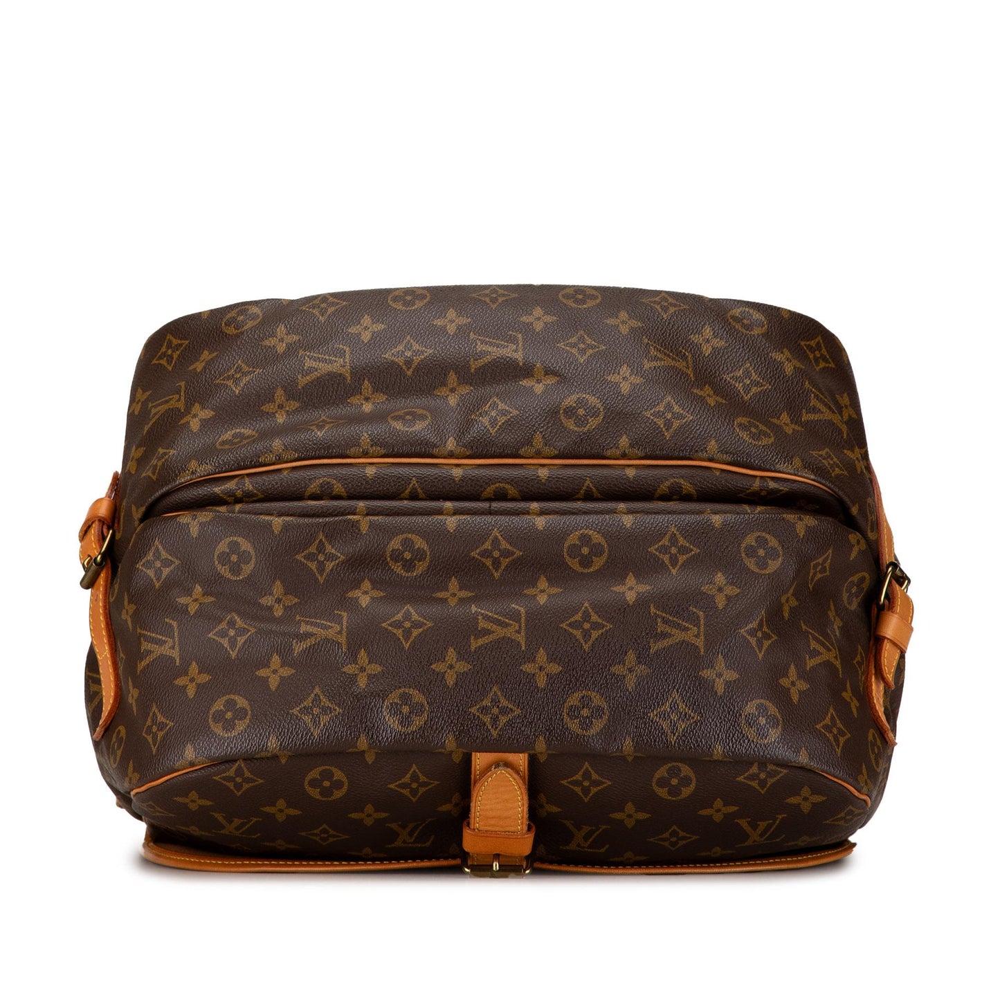Louis Vuitton Monogram Saumur 35 (SHG-gxGFFv)