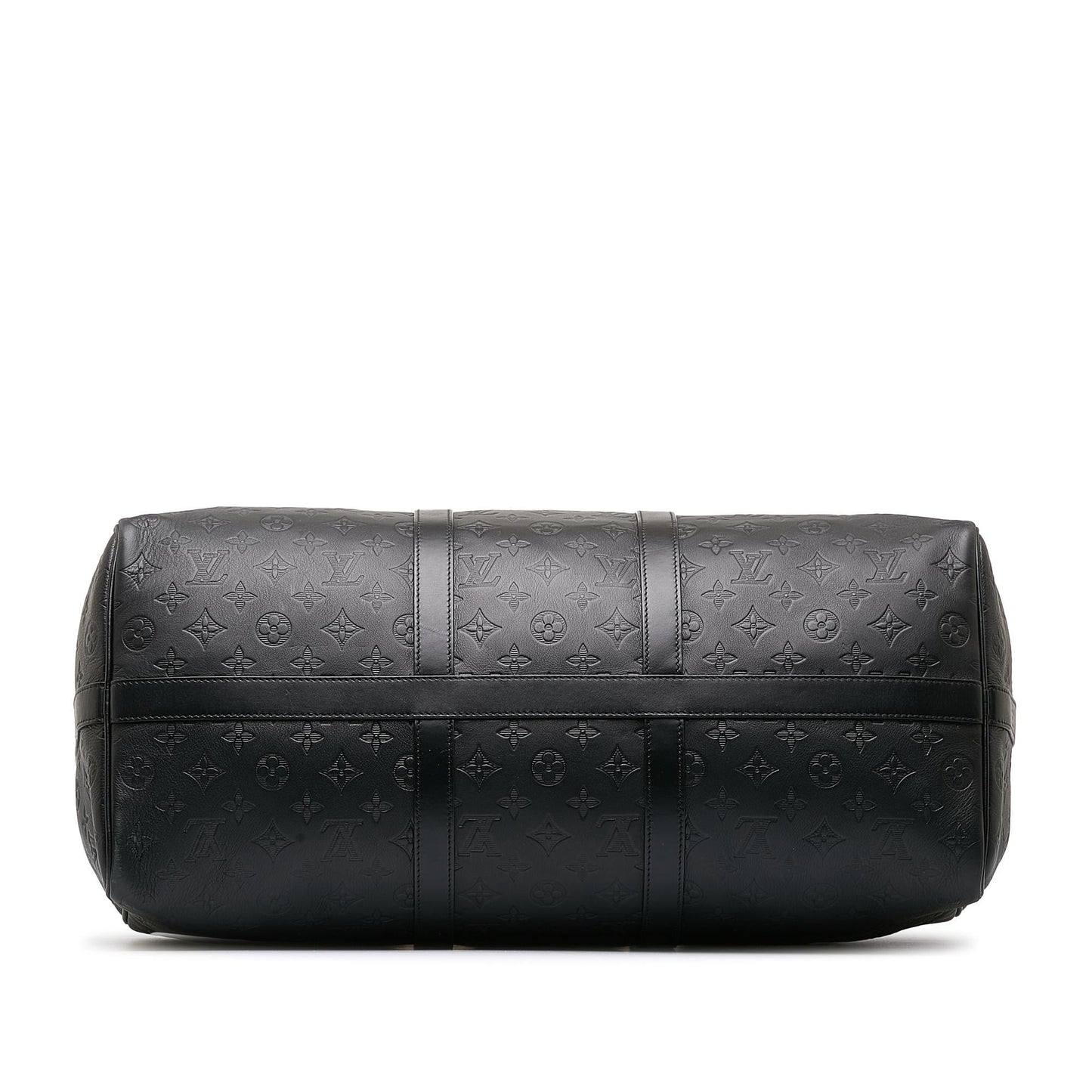 Louis Vuitton Monogram Shadow Keepall Bandouliere 50 (SHG-eCxY7D)