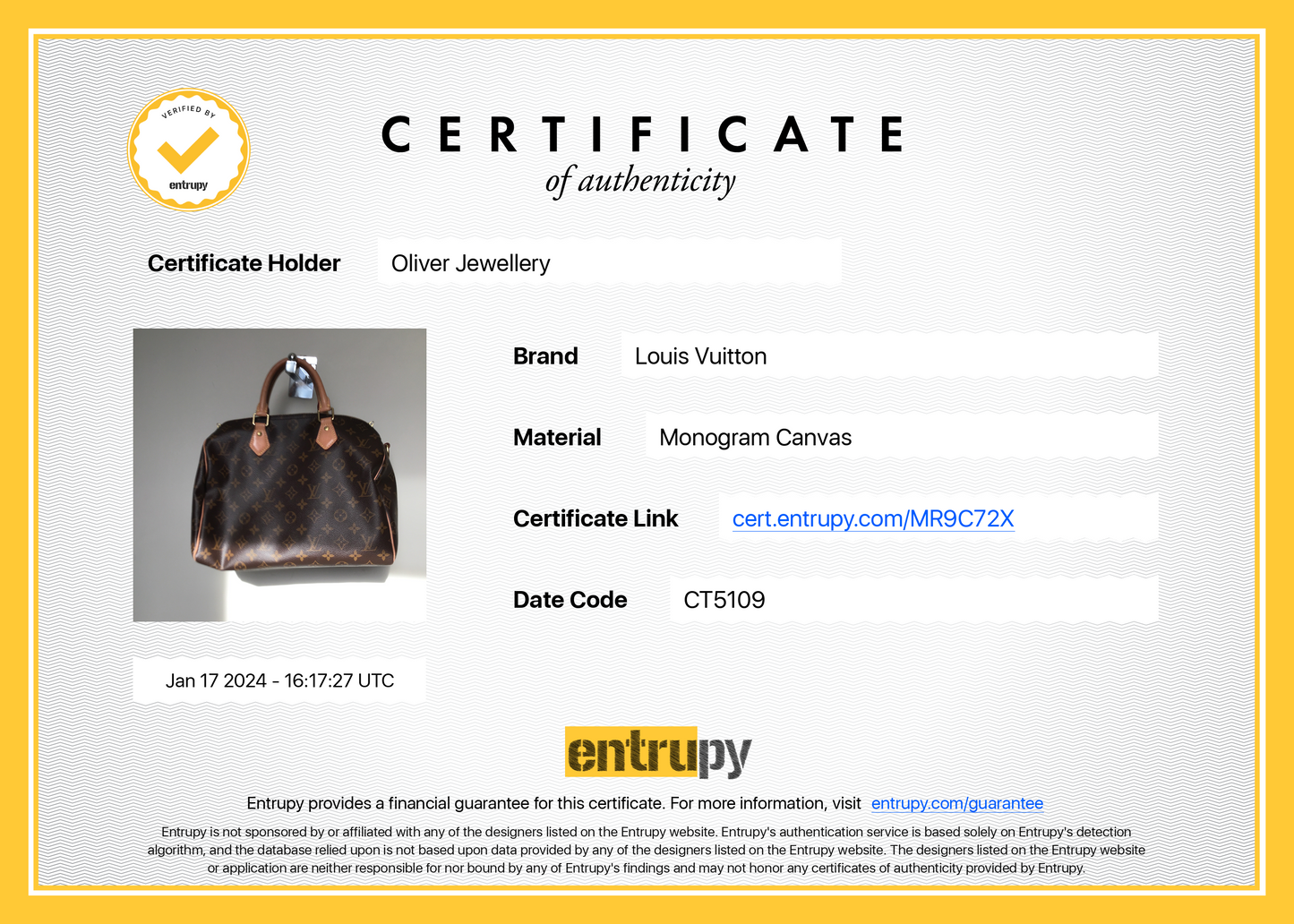 Louis Vuitton Monogram Speedy Bandouliere 30